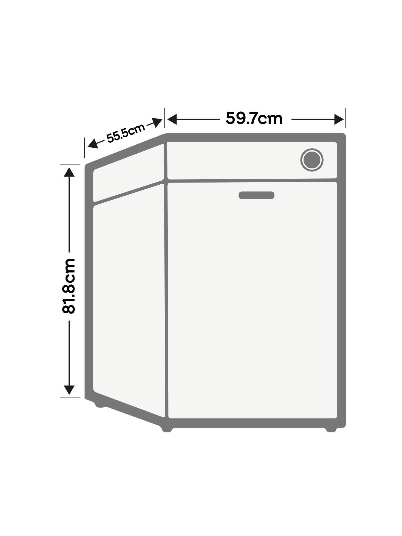 Image 7 of 7 of Haier Washlens Plus XS 4B4S3FSB-80 Full Size Fully Integrated 14 Place Dishwasher, WiFi Enabled, B Rated -&nbsp;Black