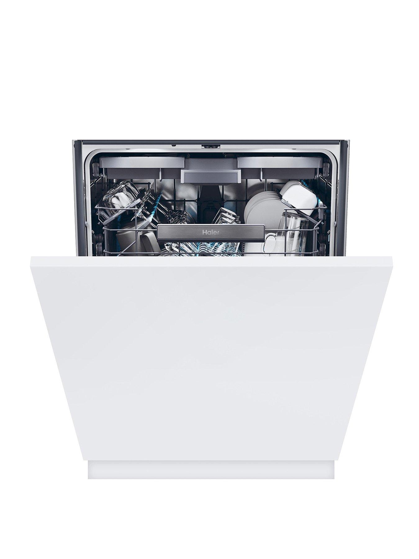 undefined Washlens Plus XS 6B0S3FSB-80 Full Size Fully Integrated 16-Place Dishwasher, WiFi, B Rated - Black