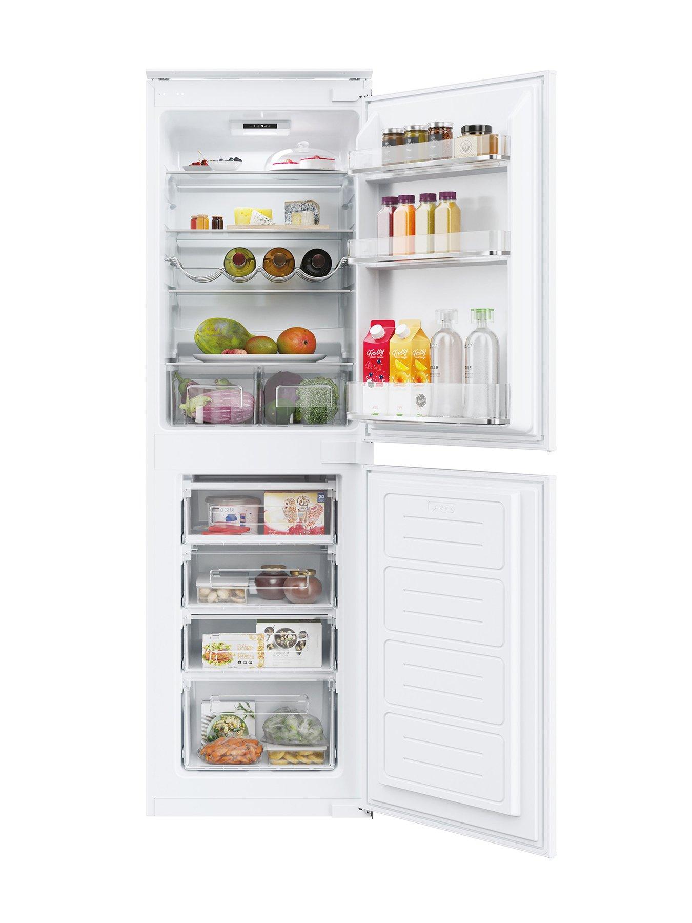 Image 2 of 7 of Hoover HOB50S518EK 177cm High, Integrated 50/50 Static Fridge Freezer, E Rated - White