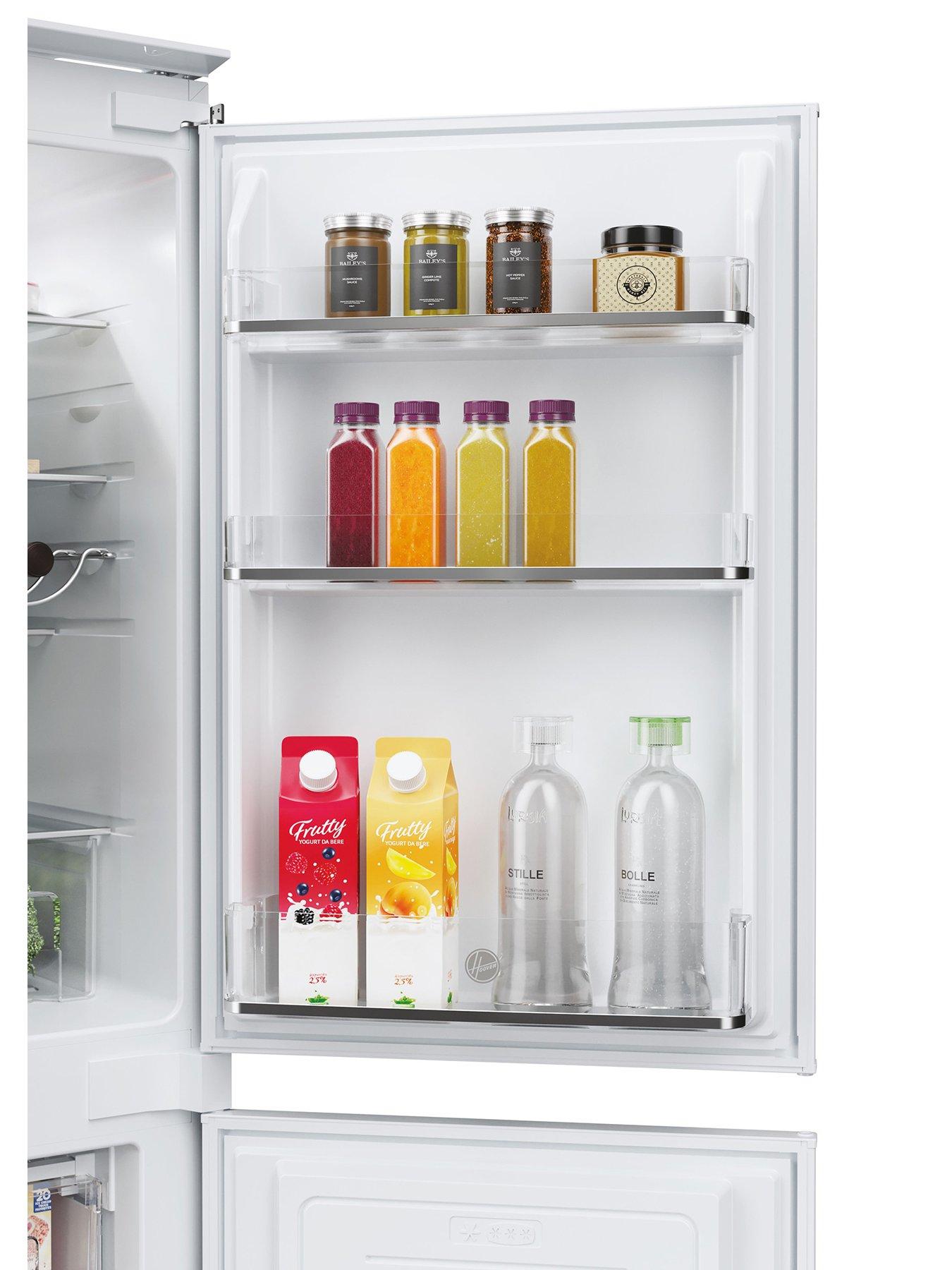 Image 3 of 7 of Hoover HOB50S518EK 177cm High, Integrated 50/50 Static Fridge Freezer, E Rated - White