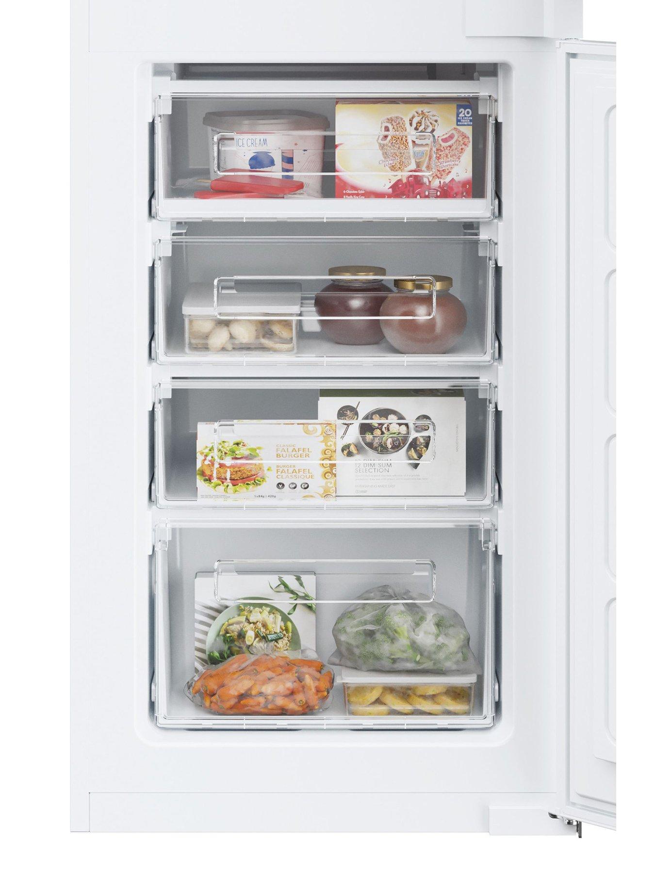 Image 4 of 7 of Hoover HOB50S518EK 177cm High, Integrated 50/50 Static Fridge Freezer, E Rated - White