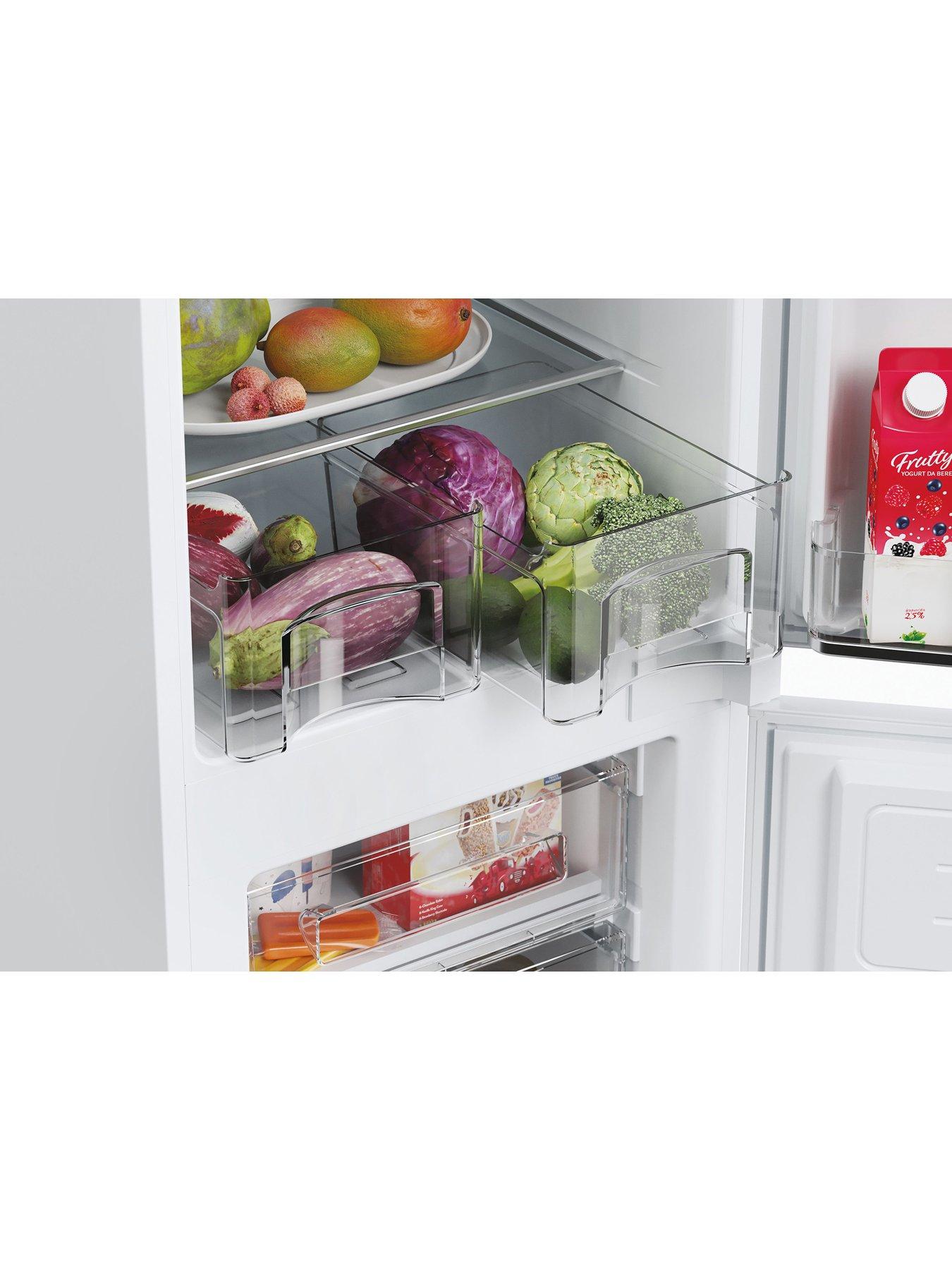 Image 5 of 7 of Hoover HOB50S518EK 177cm High, Integrated 50/50 Static Fridge Freezer, E Rated - White
