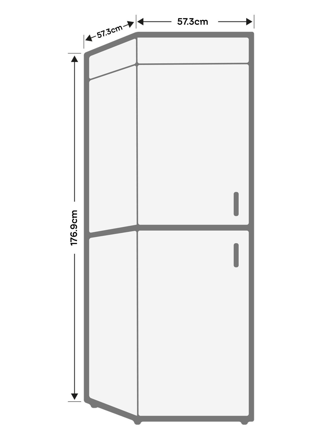 Image 7 of 7 of Hoover HOB50S518EK 177cm High, Integrated 50/50 Static Fridge Freezer, E Rated - White