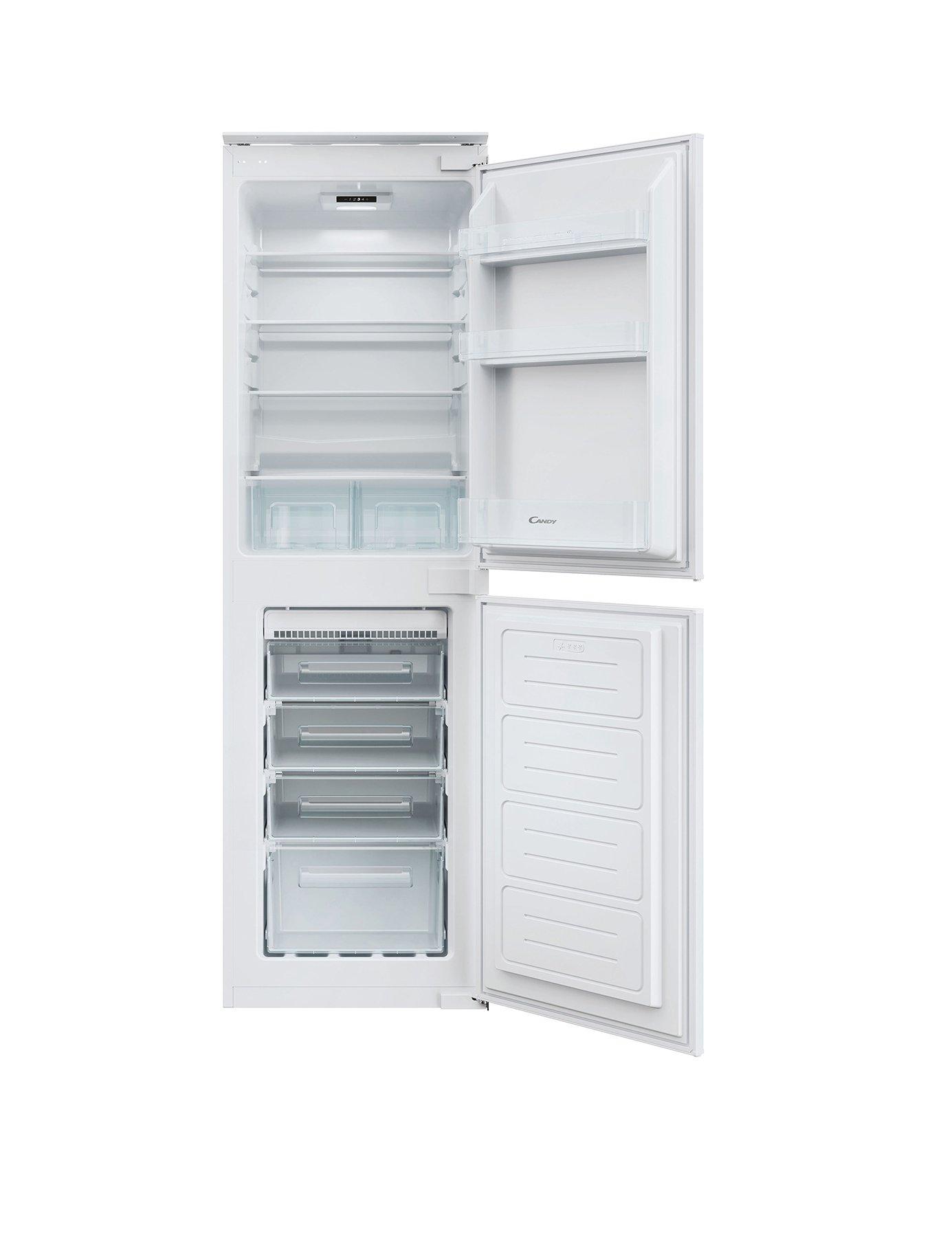 Product photograph of Candy Cb50n518ek 177cm High Integrated 50 50 Frost Free Fridge Freezer E Rated - White - Fridge Freezer Only from very.co.uk