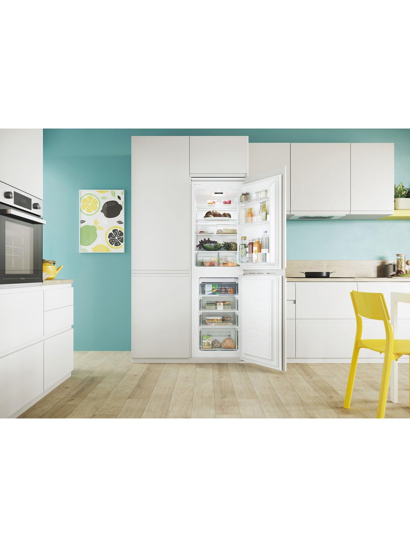 Image 6 of 7 of Candy CB50N518EK 177cm High, Integrated 50/50 Frost Free Fridge Freezer, E Rated - White