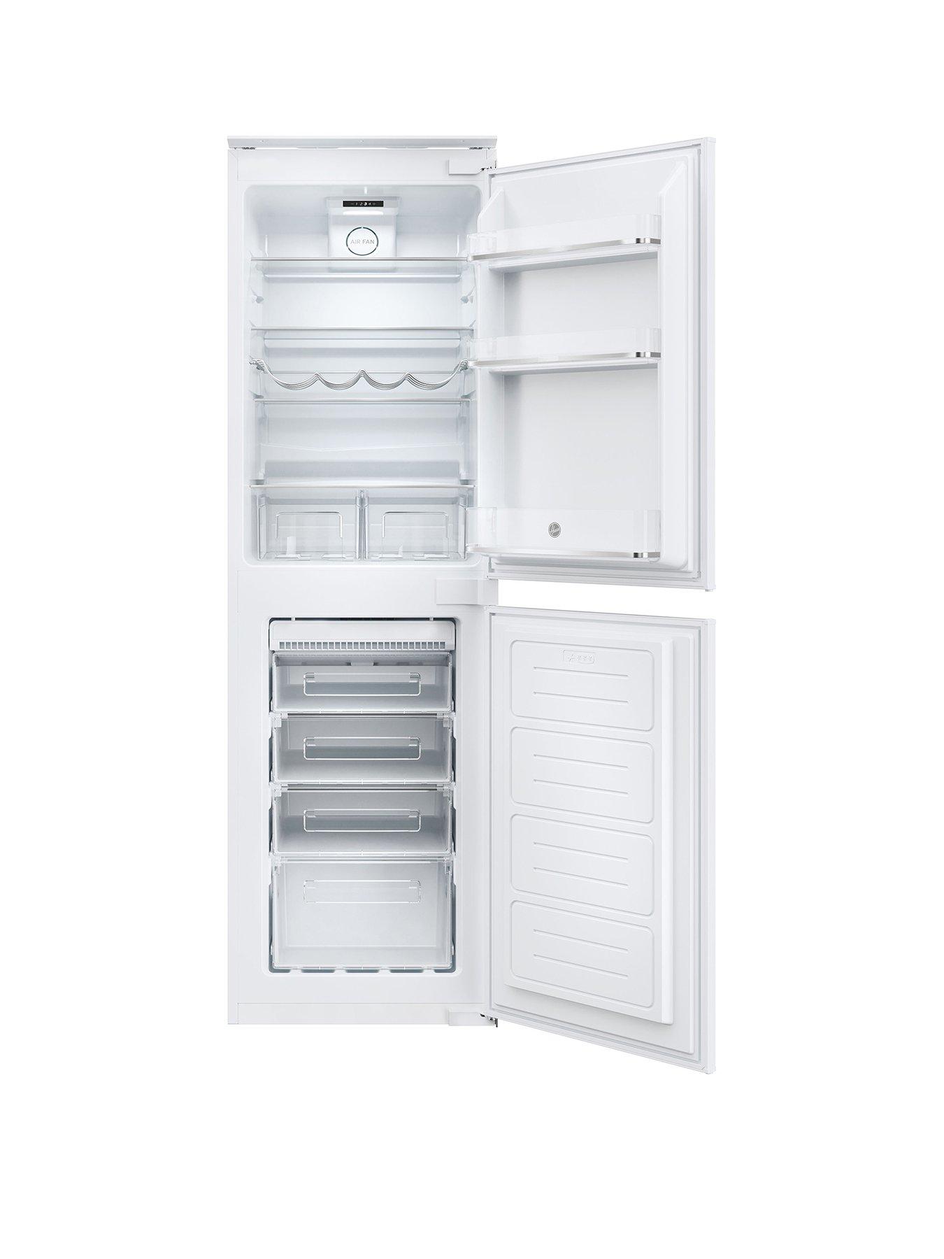 Product photograph of Hoover Hob50n518evk 177cm High Integrated 50 50 Frost Free Fridge Freezer E Rated - White - Fridge Freezer With Installation from very.co.uk