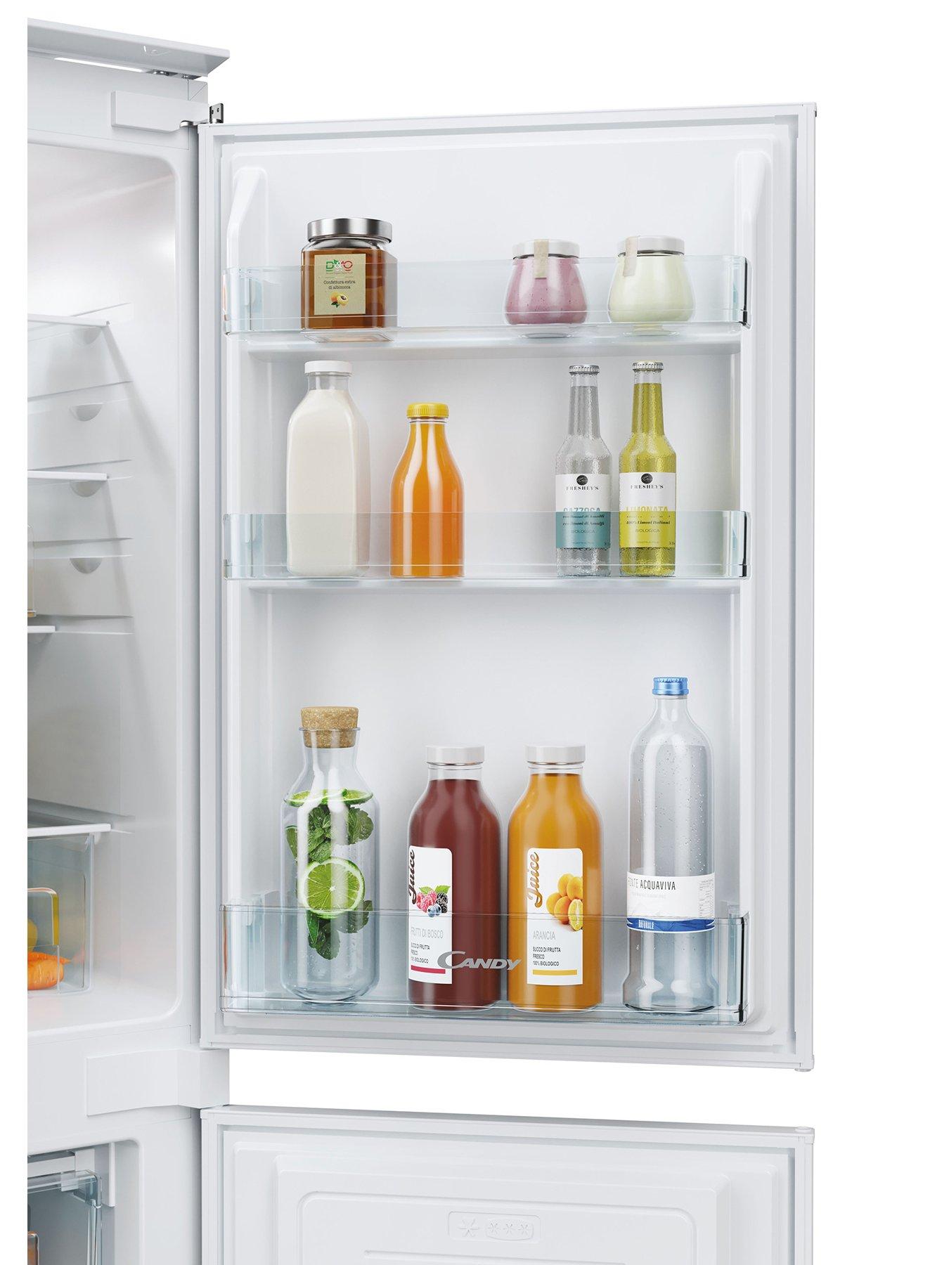 Image 3 of 7 of Candy CB50S518EK 177cm High, Integrated 50/50 Static Fridge Freezer, E Rated - White