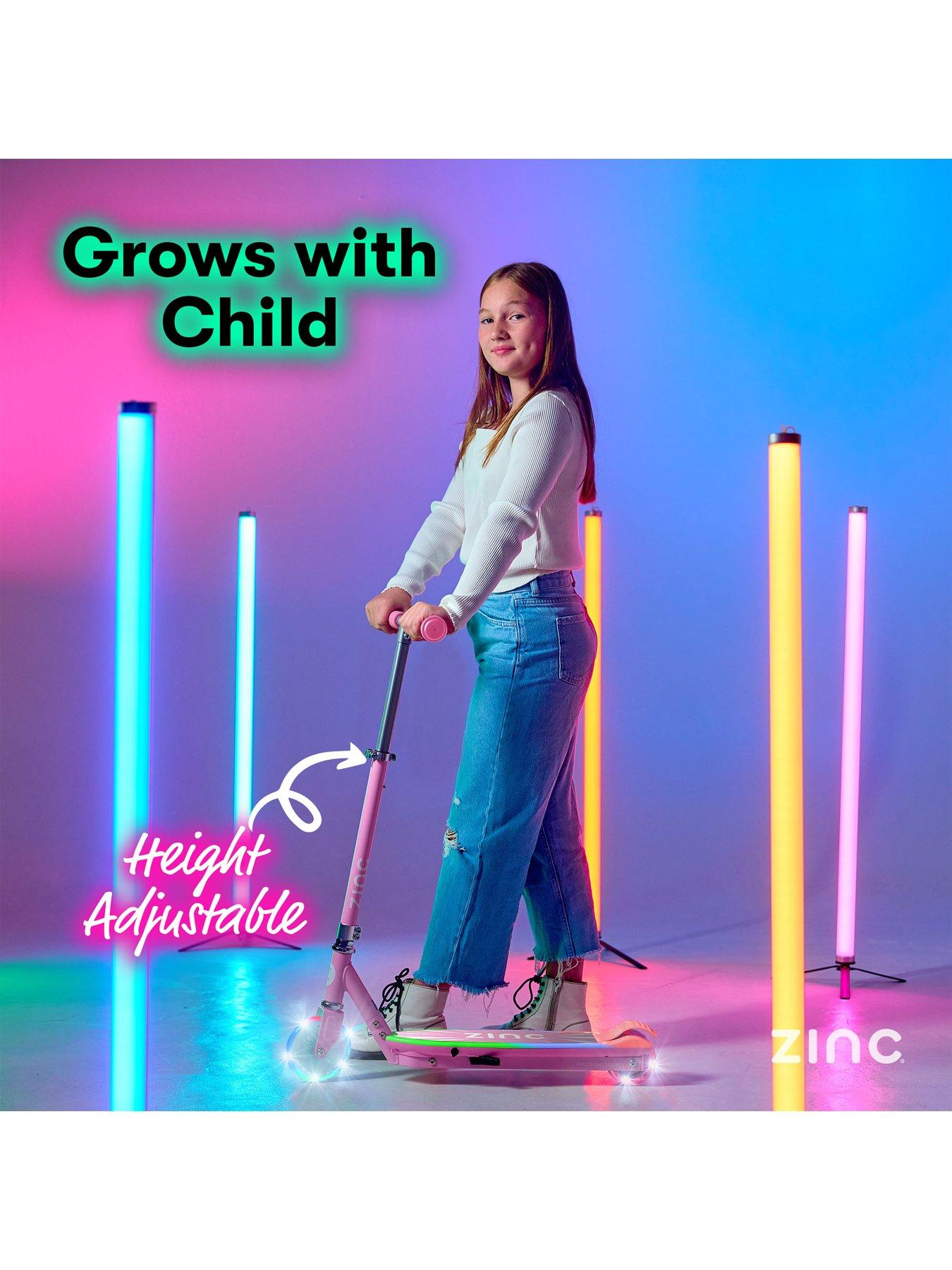 Image 5 of 7 of Zinc Spirit Kids Electric Scooter - Pink