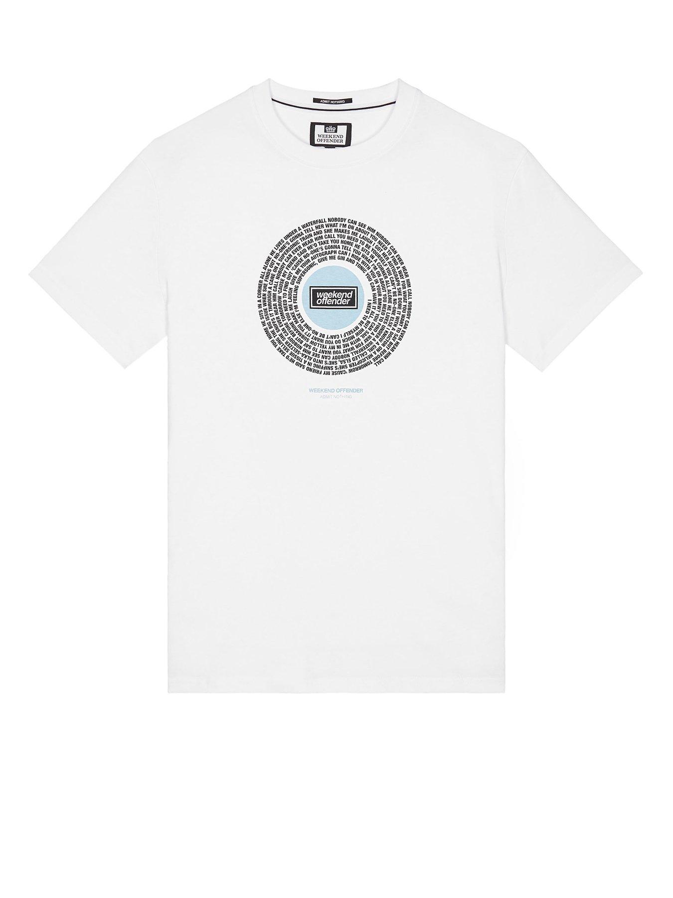 Image 4 of 5 of Weekend Offender Supersonic Graphic T-shirt - White