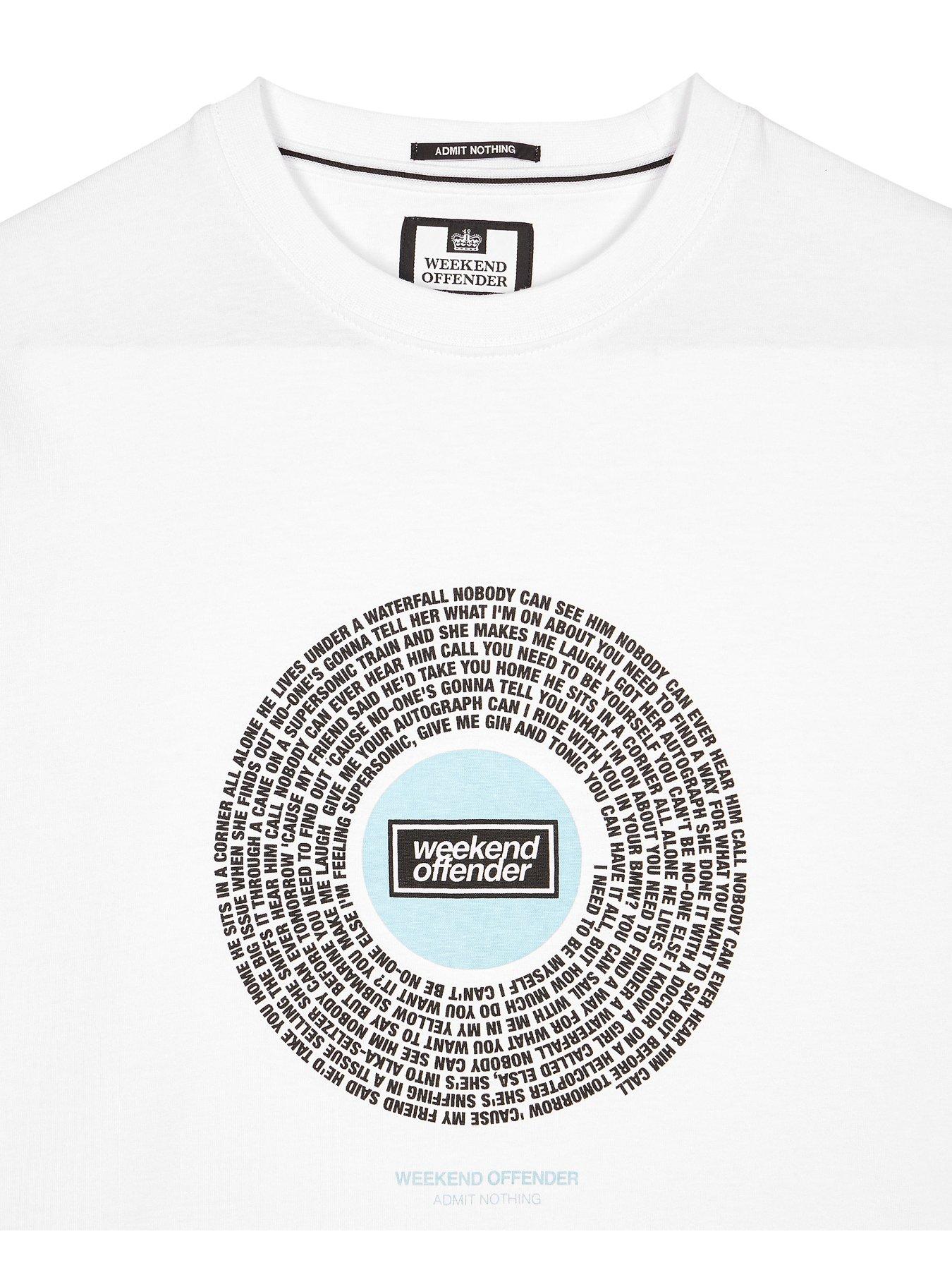 Image 5 of 5 of Weekend Offender Supersonic Graphic T-shirt - White