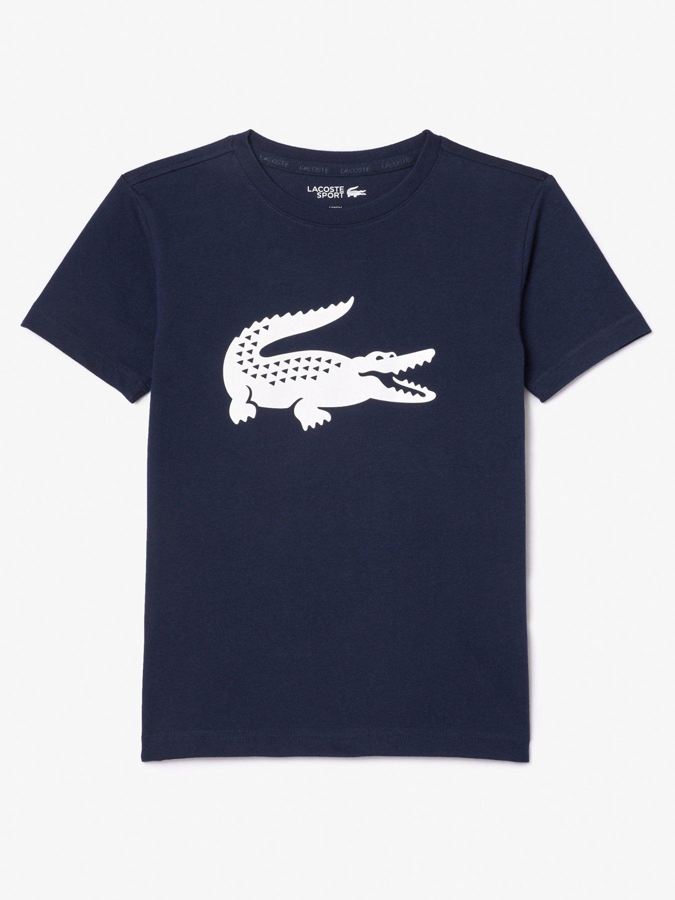 undefined Kids Lacoste Core Performance T-Shirt - Navy