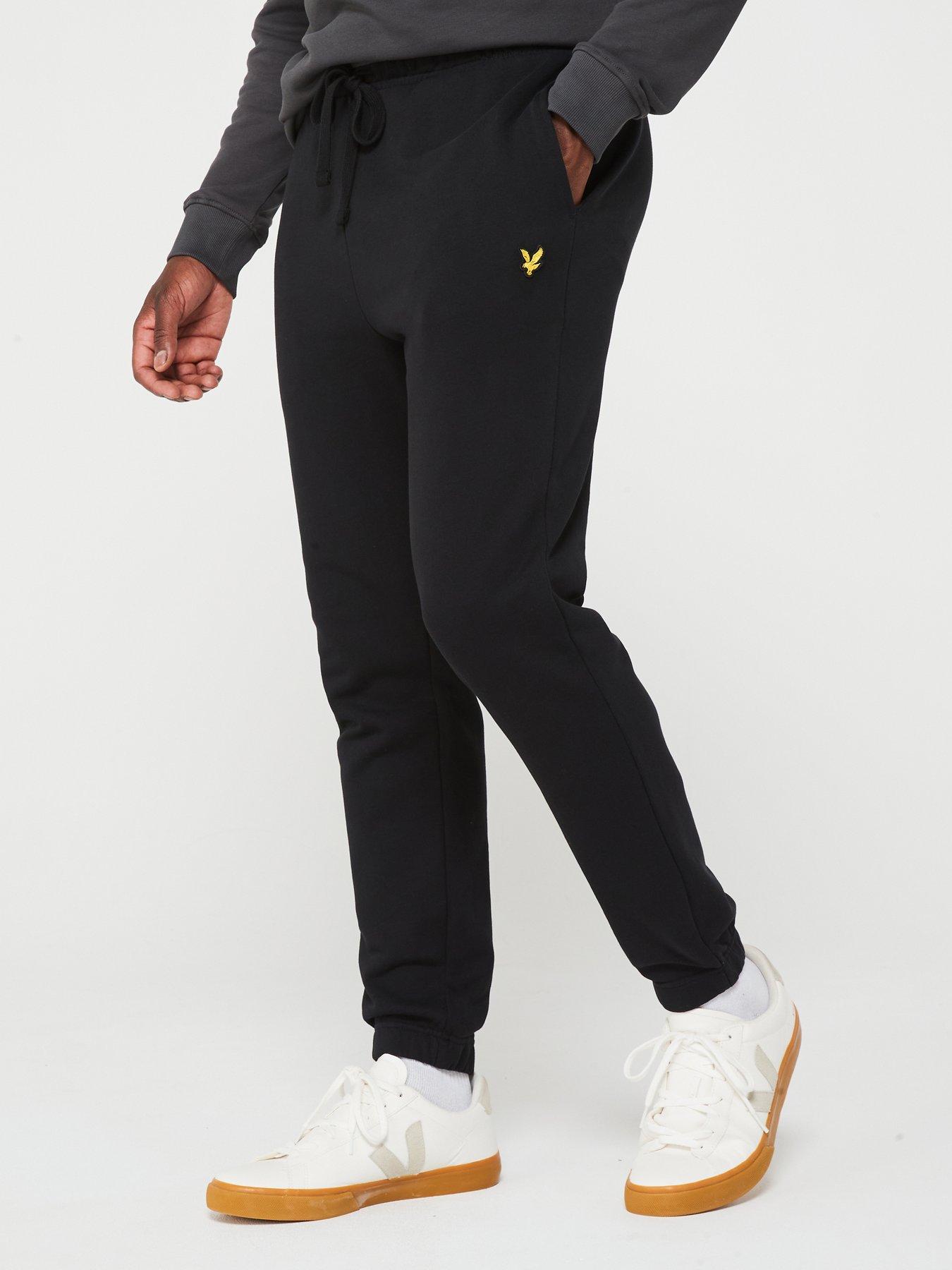 Image 1 of 5 of Lyle & Scott &amp;Amp; Slim Fit Joggers - Black