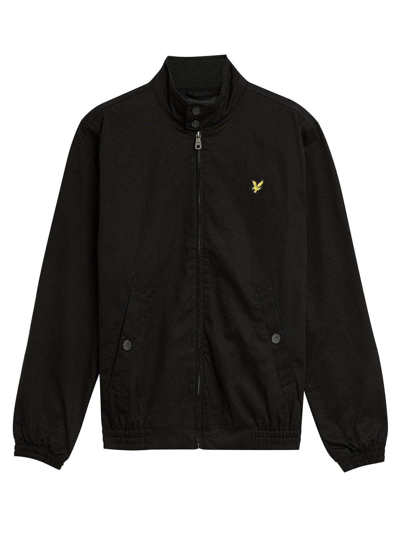 Lyle & Scott Softshell Mens Black Harrington Jacket main image 0