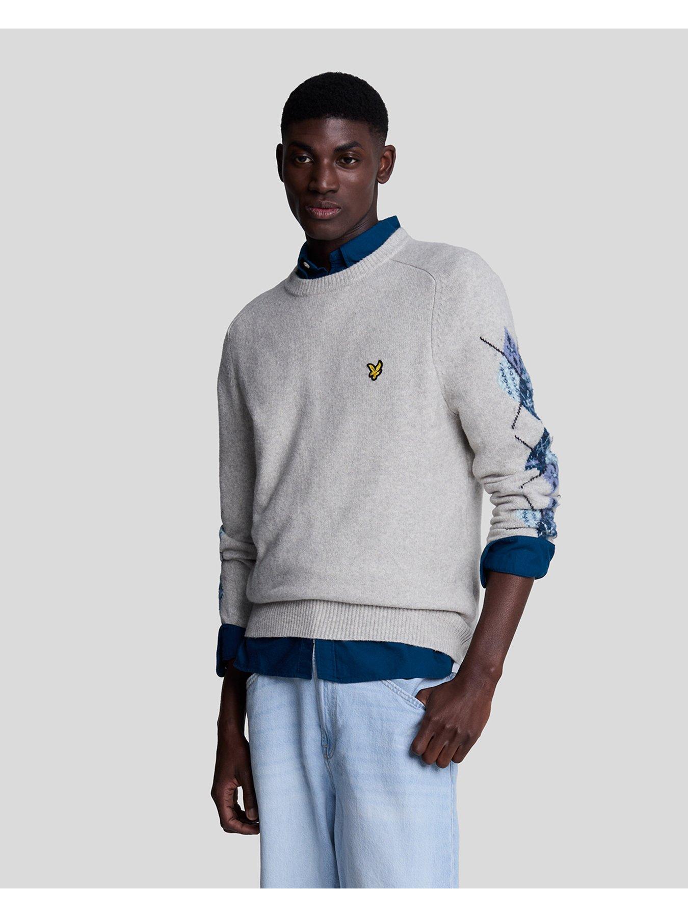 Jumpers Cardigans Lyle Scott Jumpers Grey Men Very