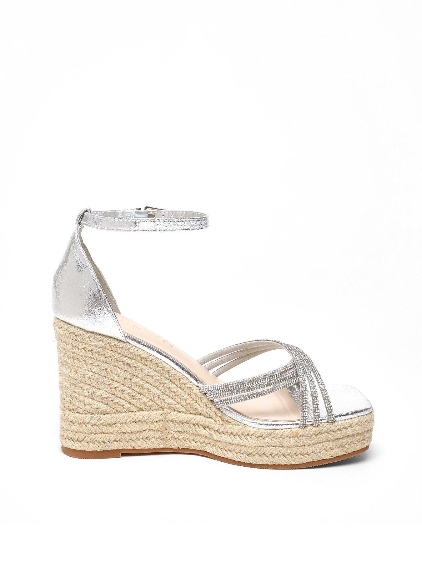 Wide fit high wedges sales