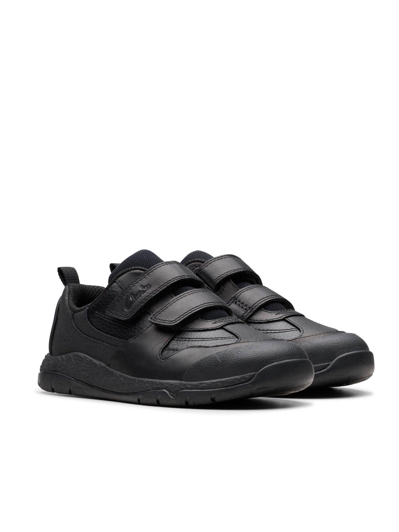 Image 6 of 6 of Clarks Kids Steggy2 Pace Dino Leather Shoe - Black