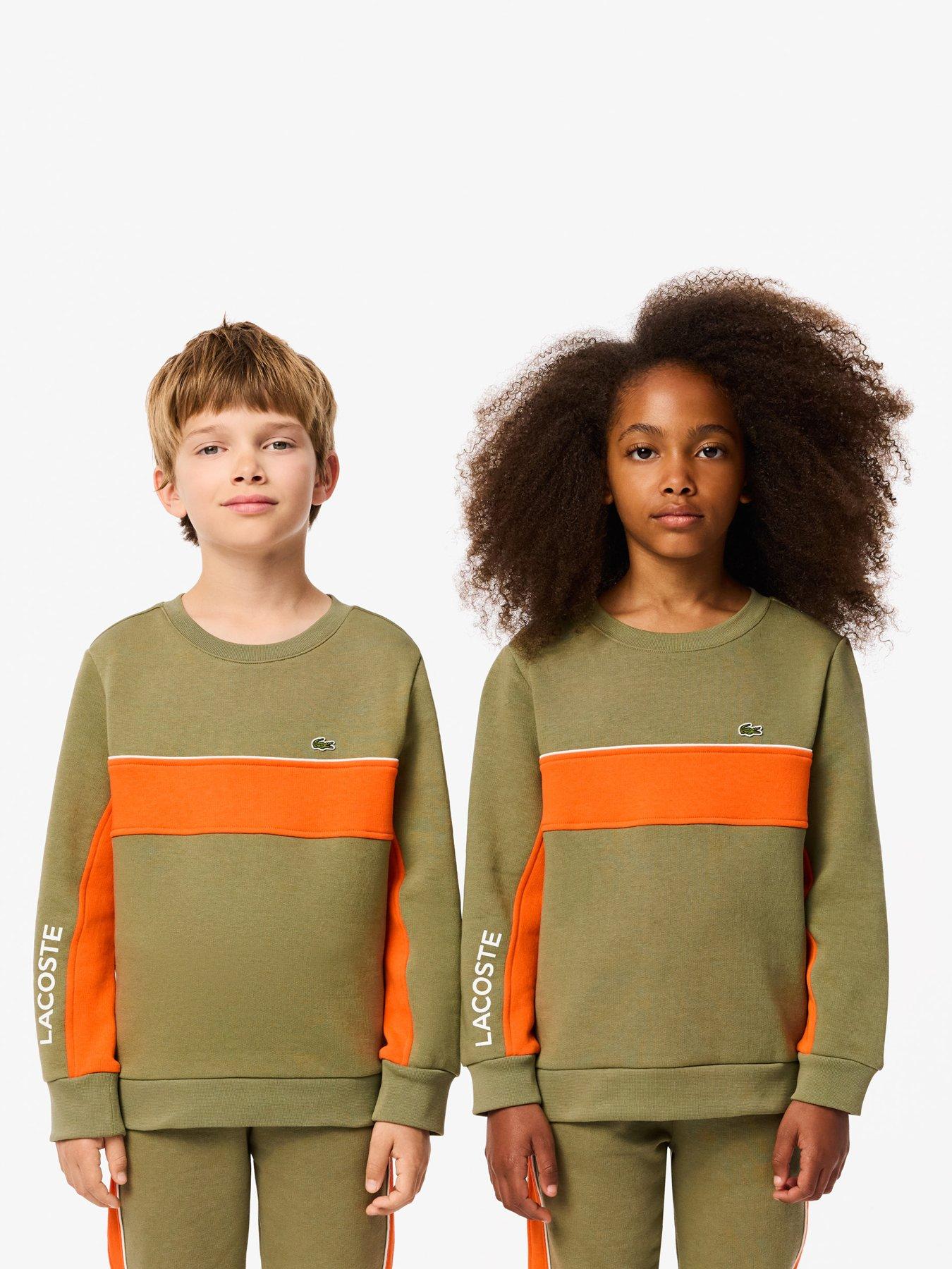 Lacoste block sweatshirt sale