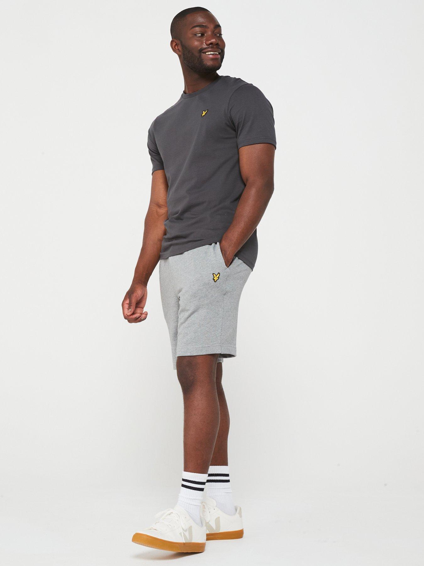 Lyle Scott Lyle Scott Jersey Sweat Shorts Grey Very