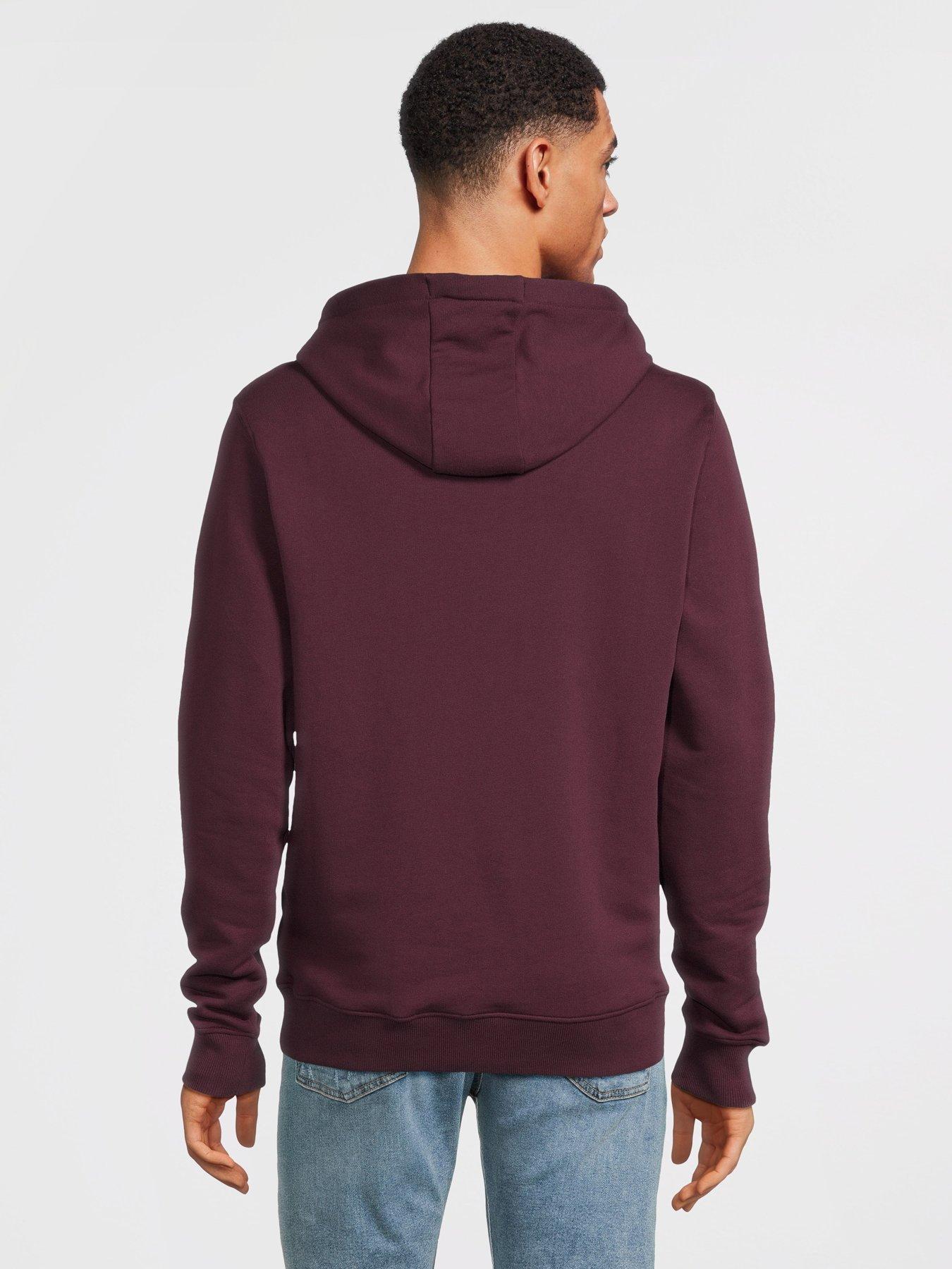 Image 2 of 6 of Lyle & Scott Overhead Hoodie - Dark Red