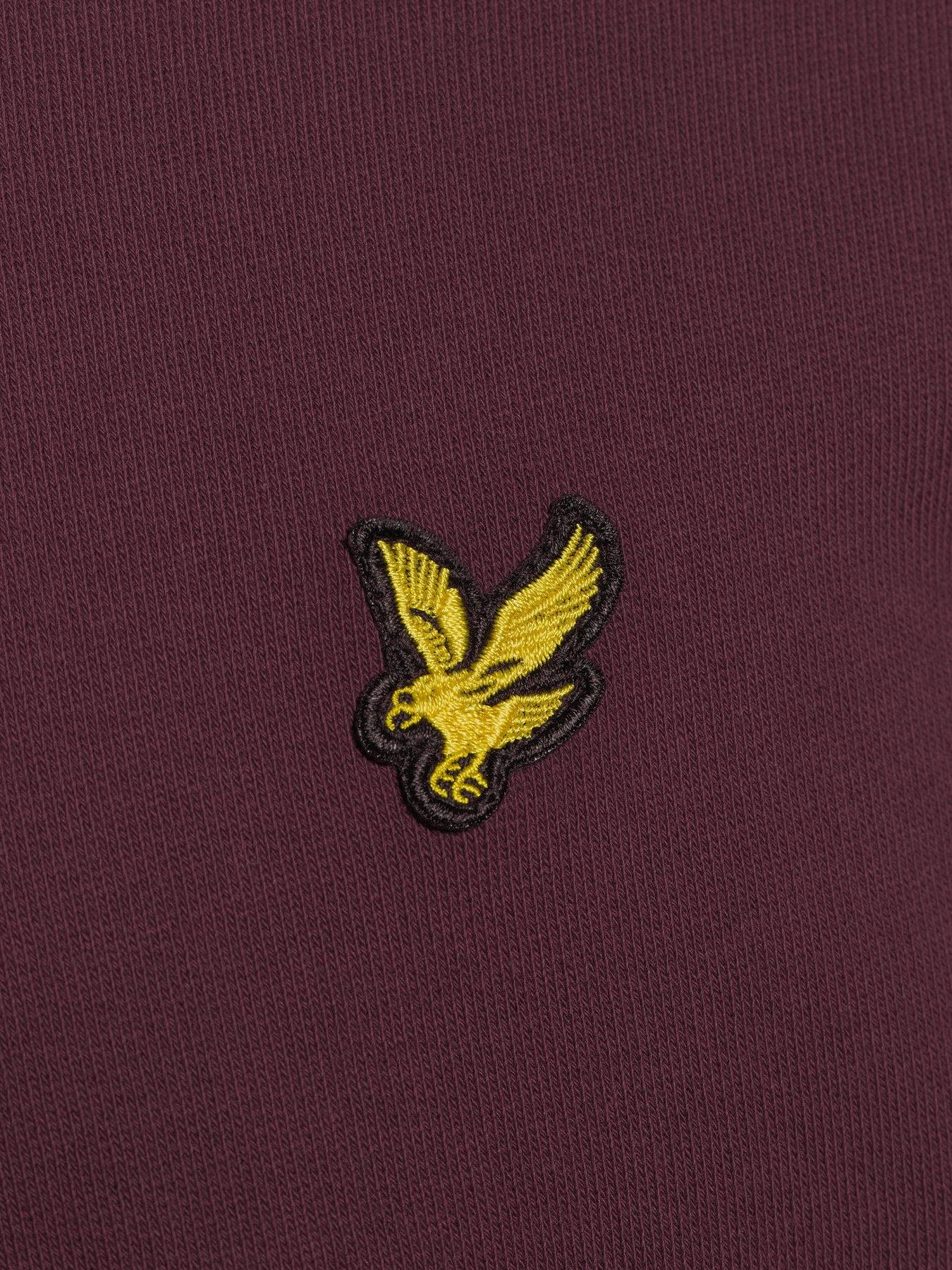 Image 5 of 6 of Lyle & Scott Overhead Hoodie - Dark Red