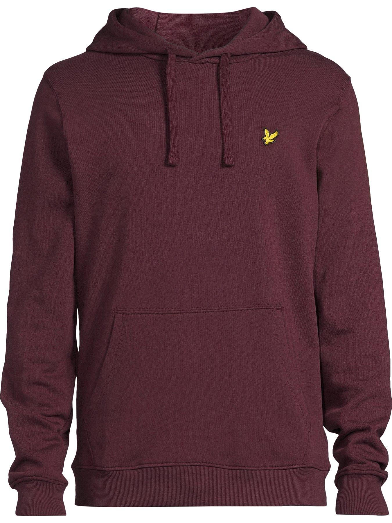 Image 6 of 6 of Lyle & Scott Overhead Hoodie - Dark Red