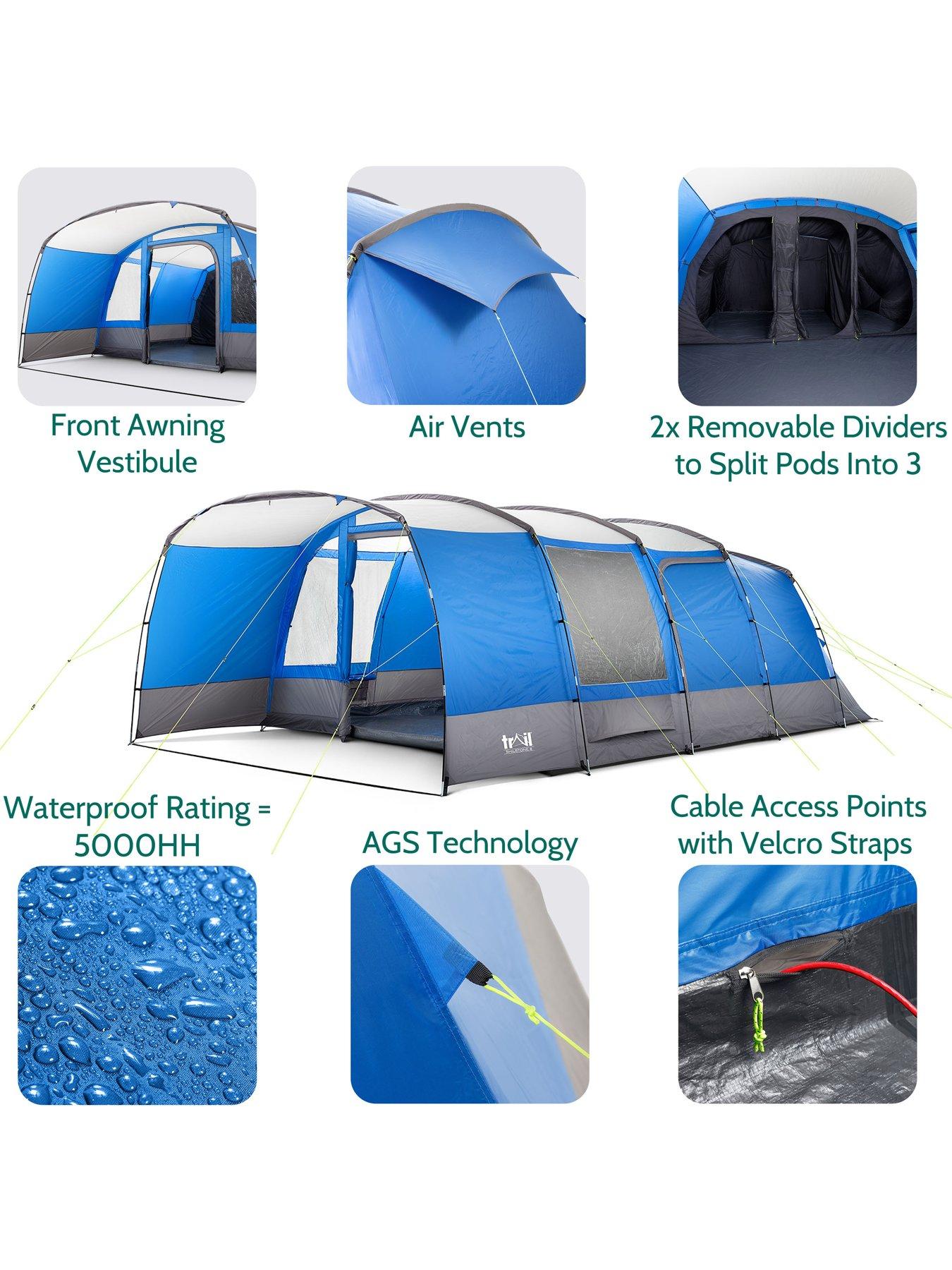 Image 6 of 7 of Trail Shilstone 6 Man Tent with Awning