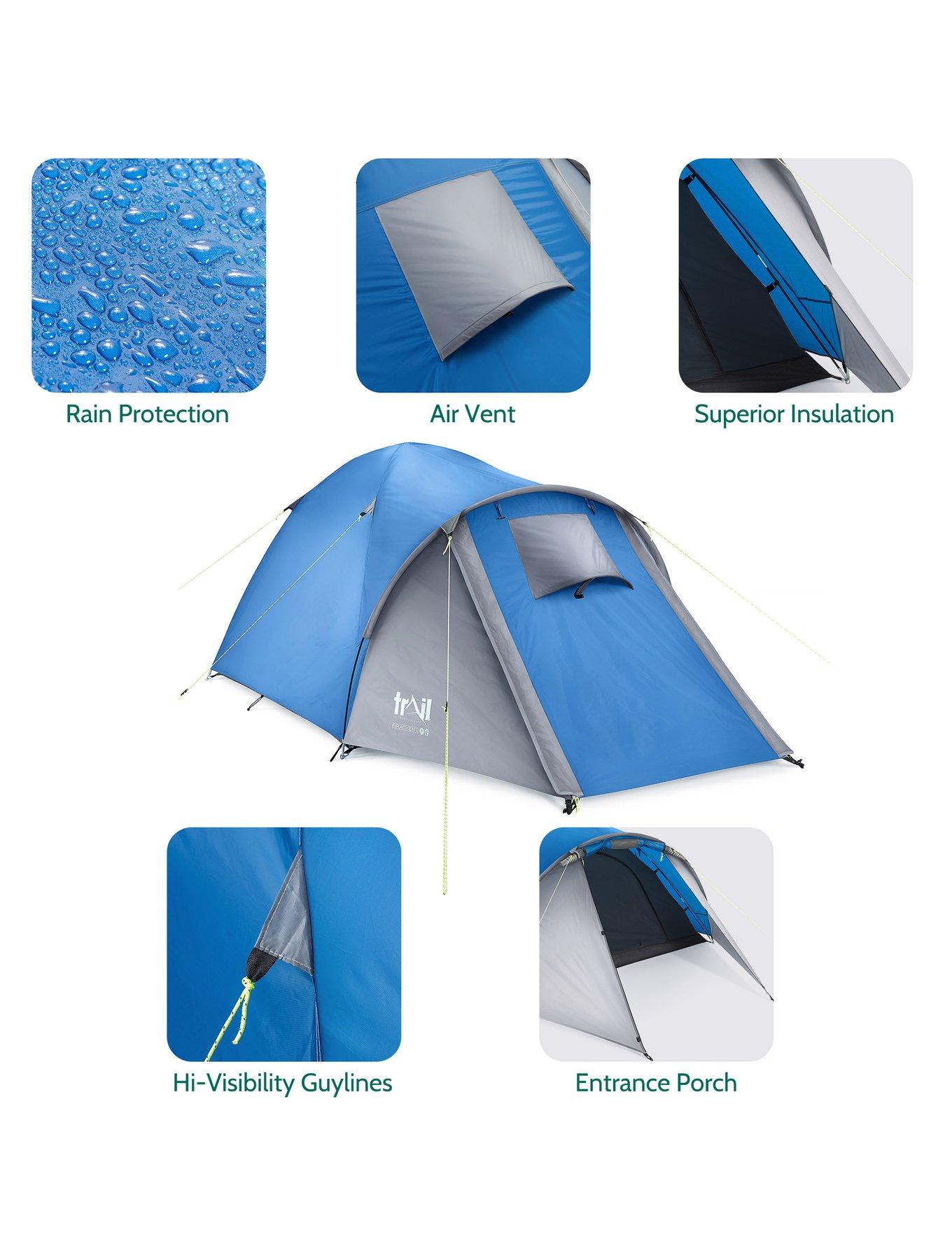 Image 6 of 7 of Trail Bracken 4 Man Festival Tent with Porch
