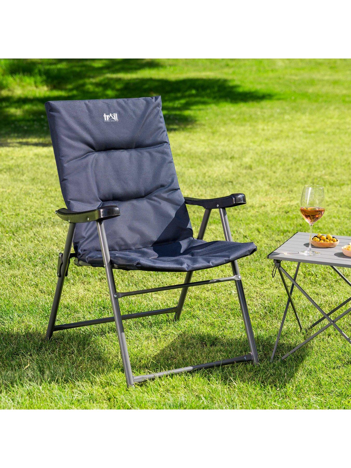 Monarch Luxury Padded Folding Camping Chair