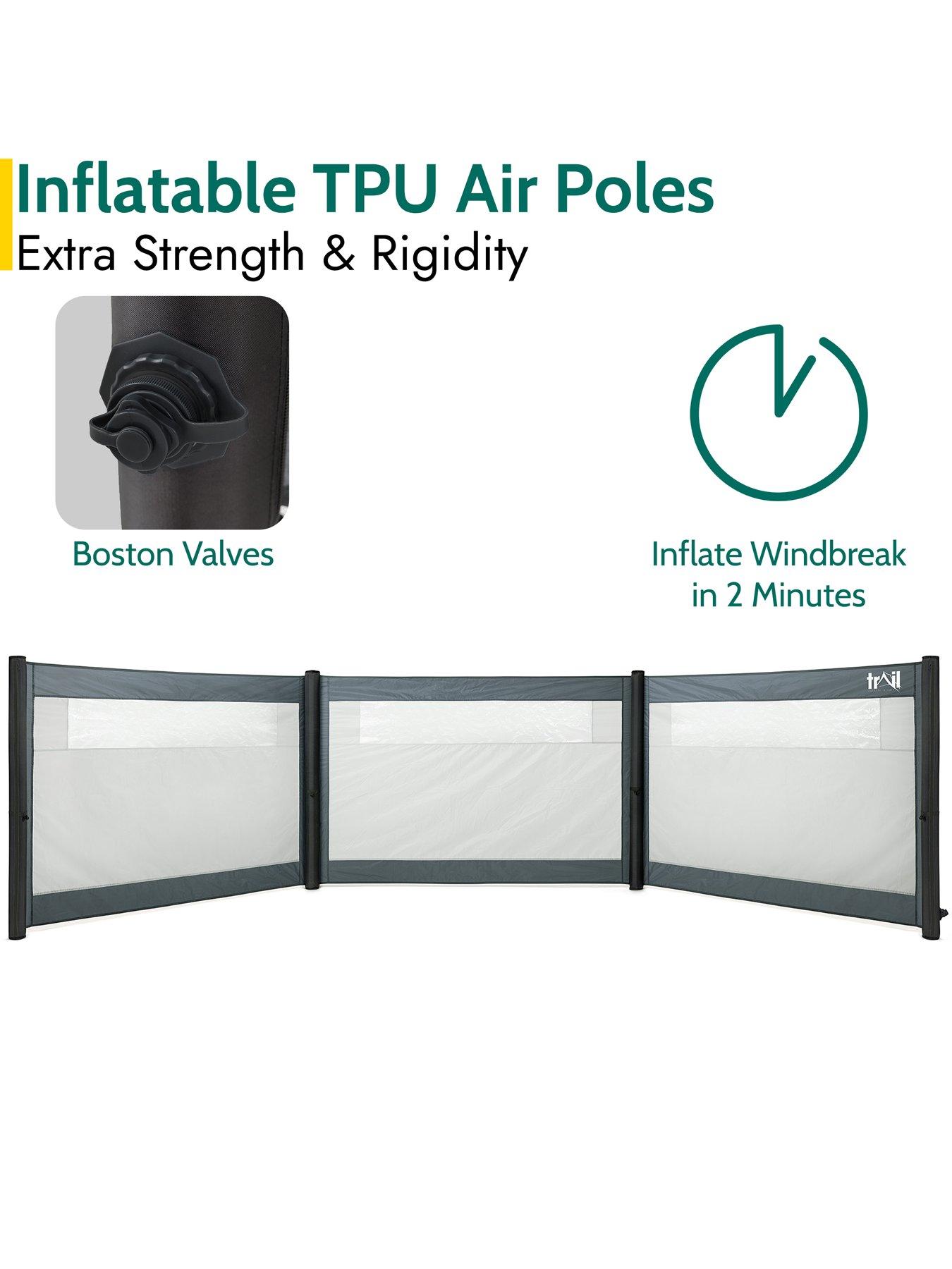 Image 3 of 7 of Trail 3 Panel Inflatable Windbreak