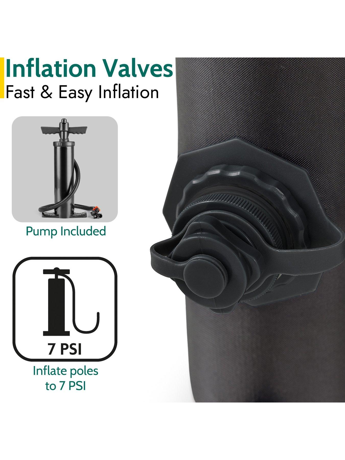 Image 7 of 7 of Trail Brazen 4 Man Inflatable Tent with Pump