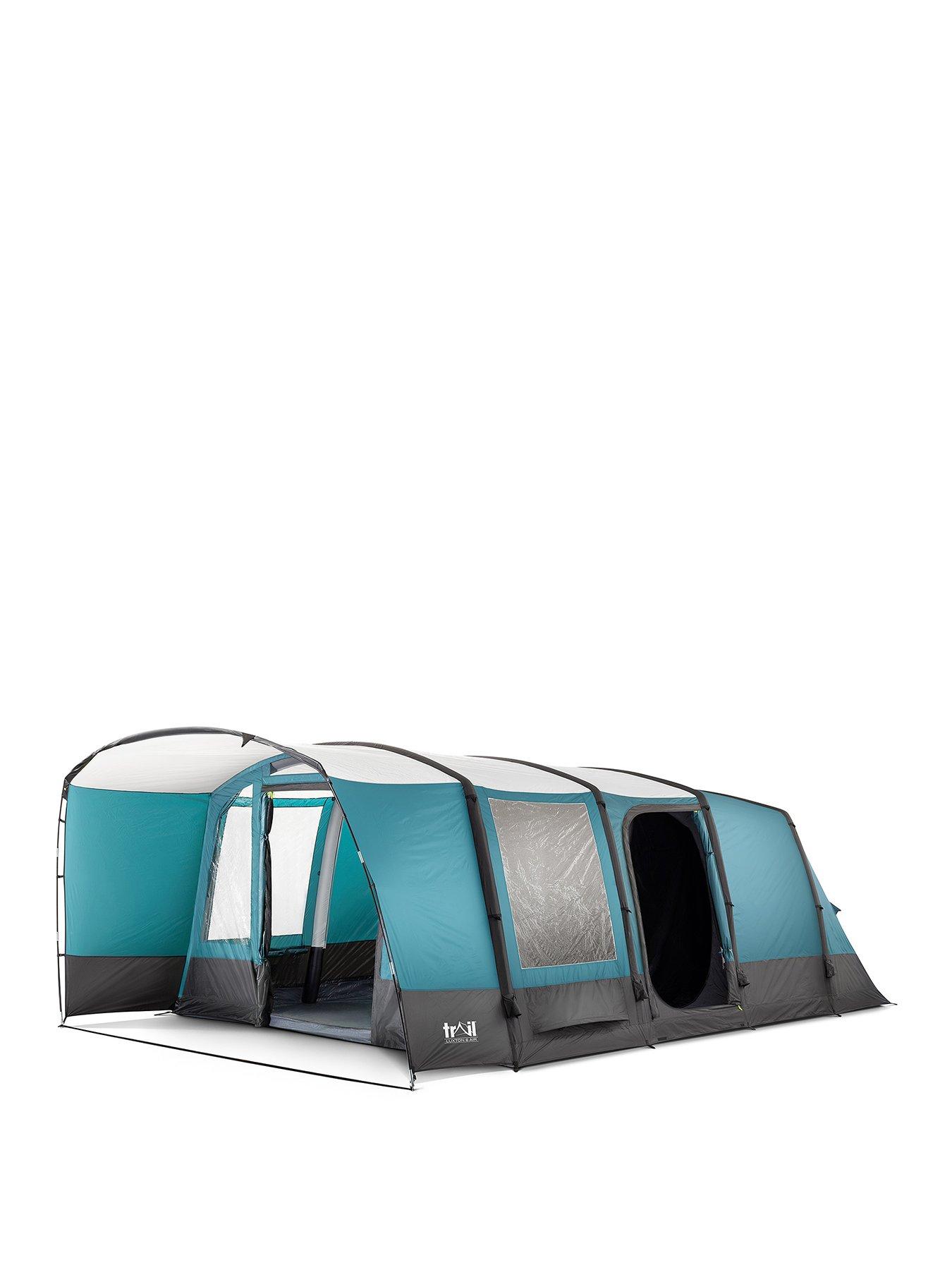Trail Luxton 6 Man Inflatable Tent with Pump