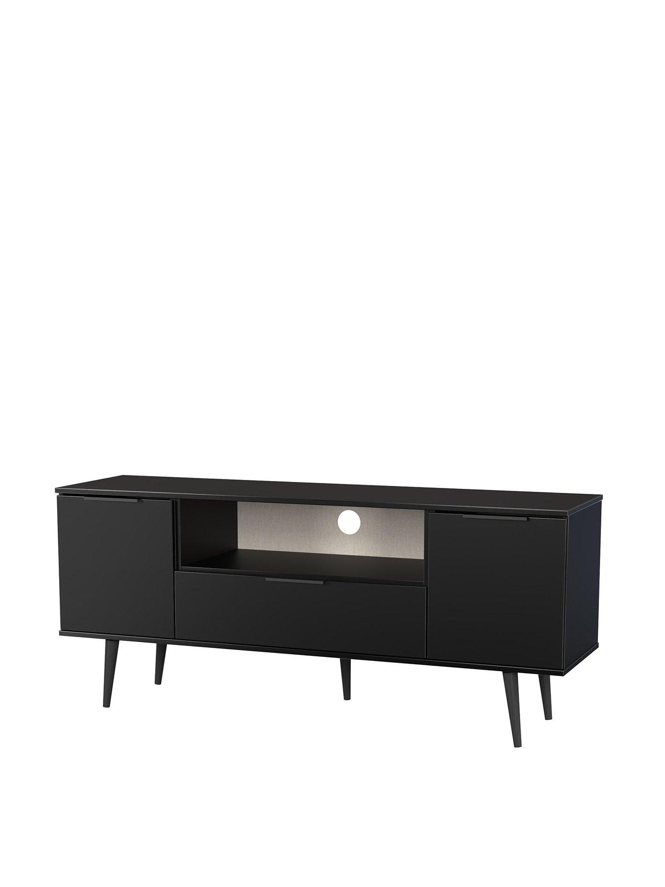 Image 3 of 7 of SWIFT Emerson Ready Assembled 2 Door, 1 Soft Close Drawer Wide TV Unit
