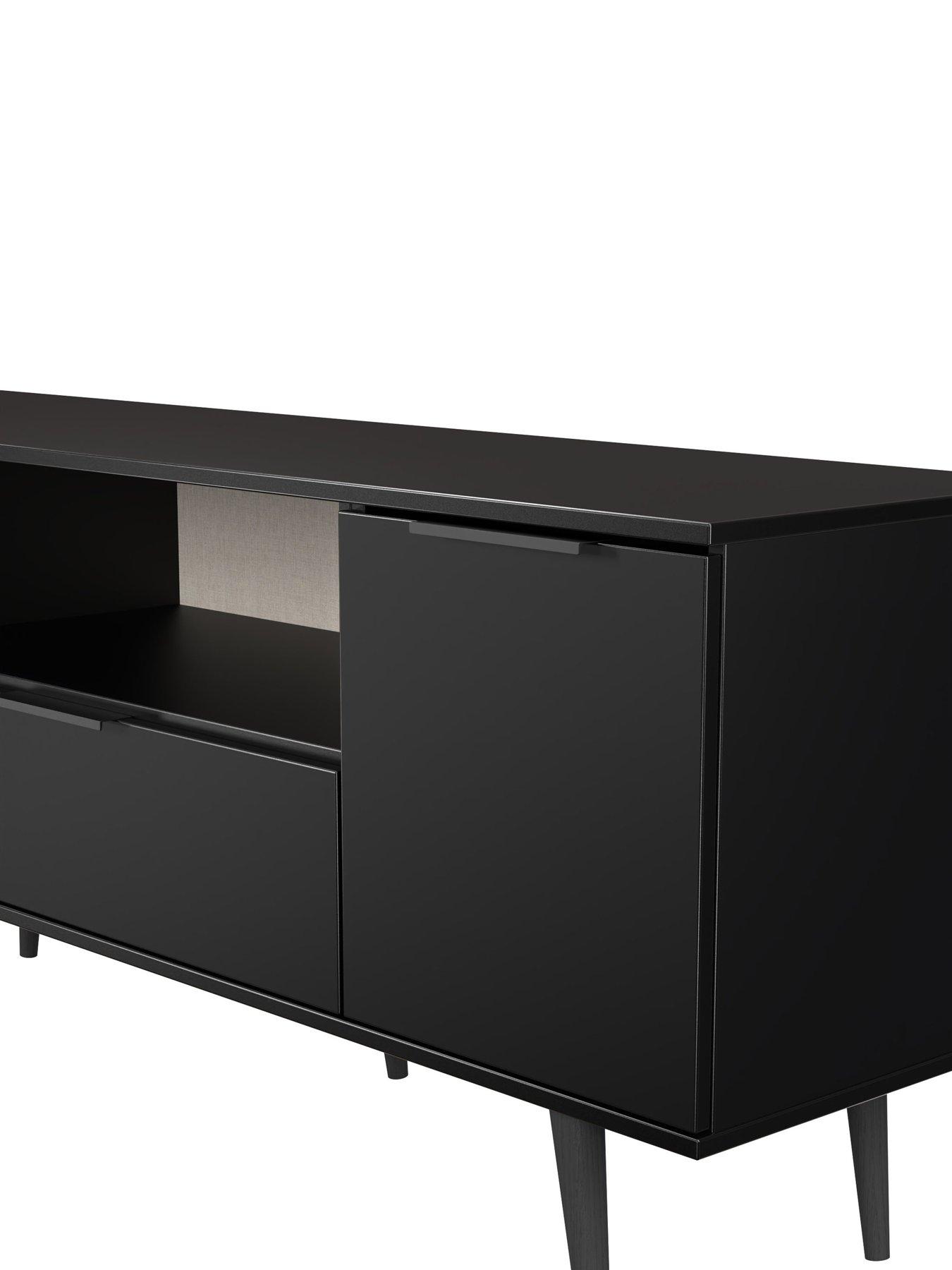 Image 4 of 7 of SWIFT Emerson Ready Assembled 2 Door, 1 Soft Close Drawer Wide TV Unit