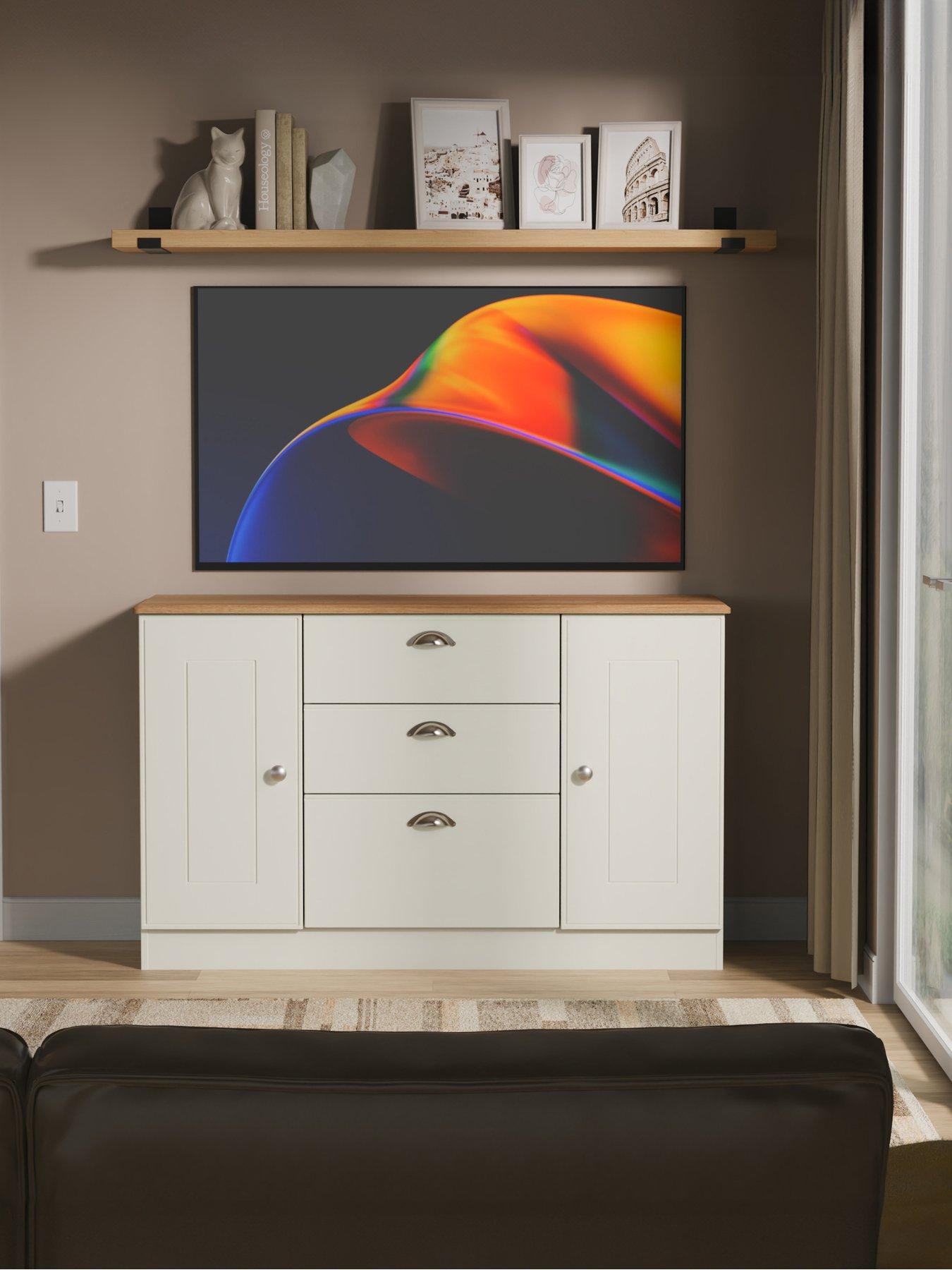 SWIFT Tivoli Ready Assembled 2 Door, 3 Drawer Sideboard