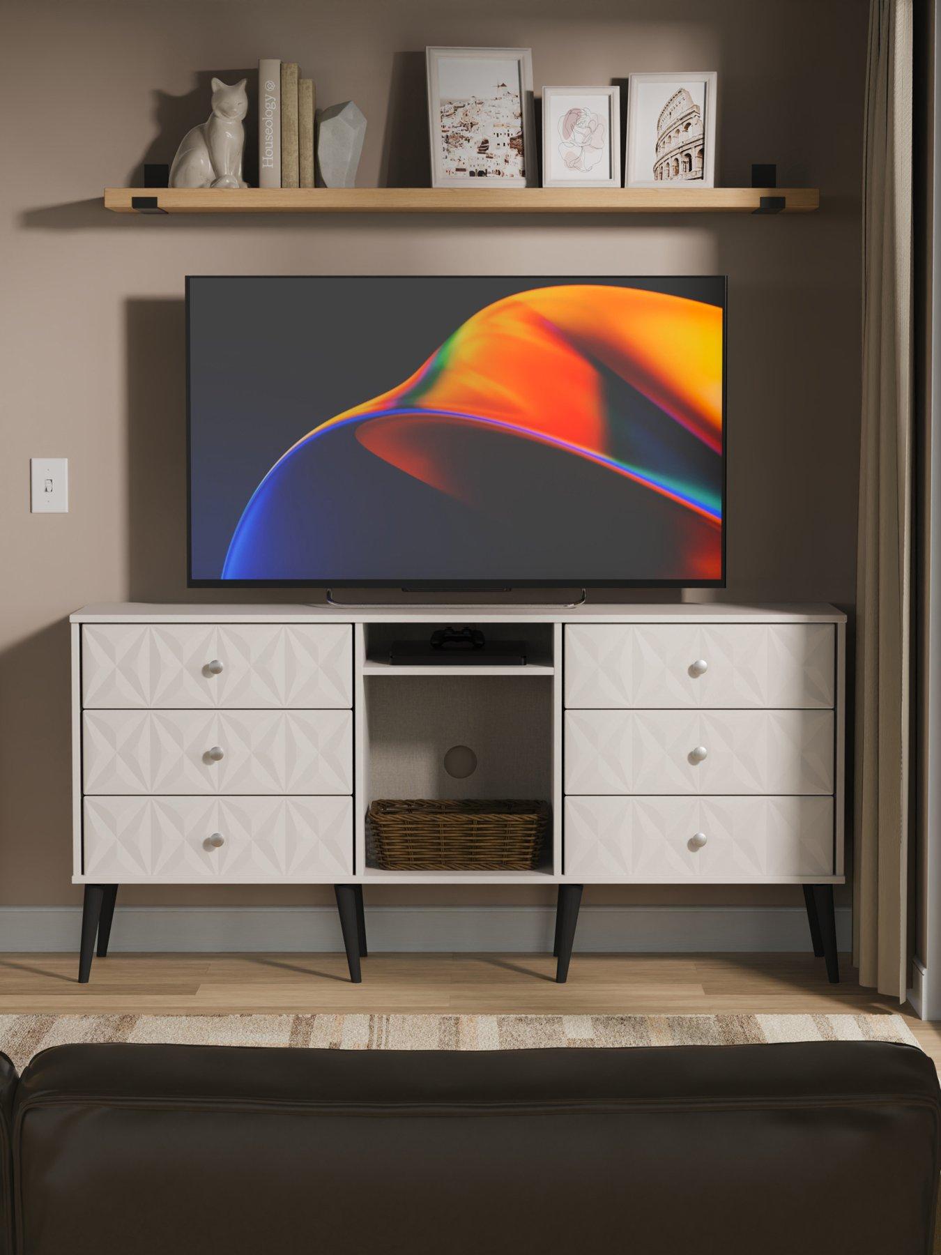 undefined Valencia Ready Assembled 6 Drawer Sideboard