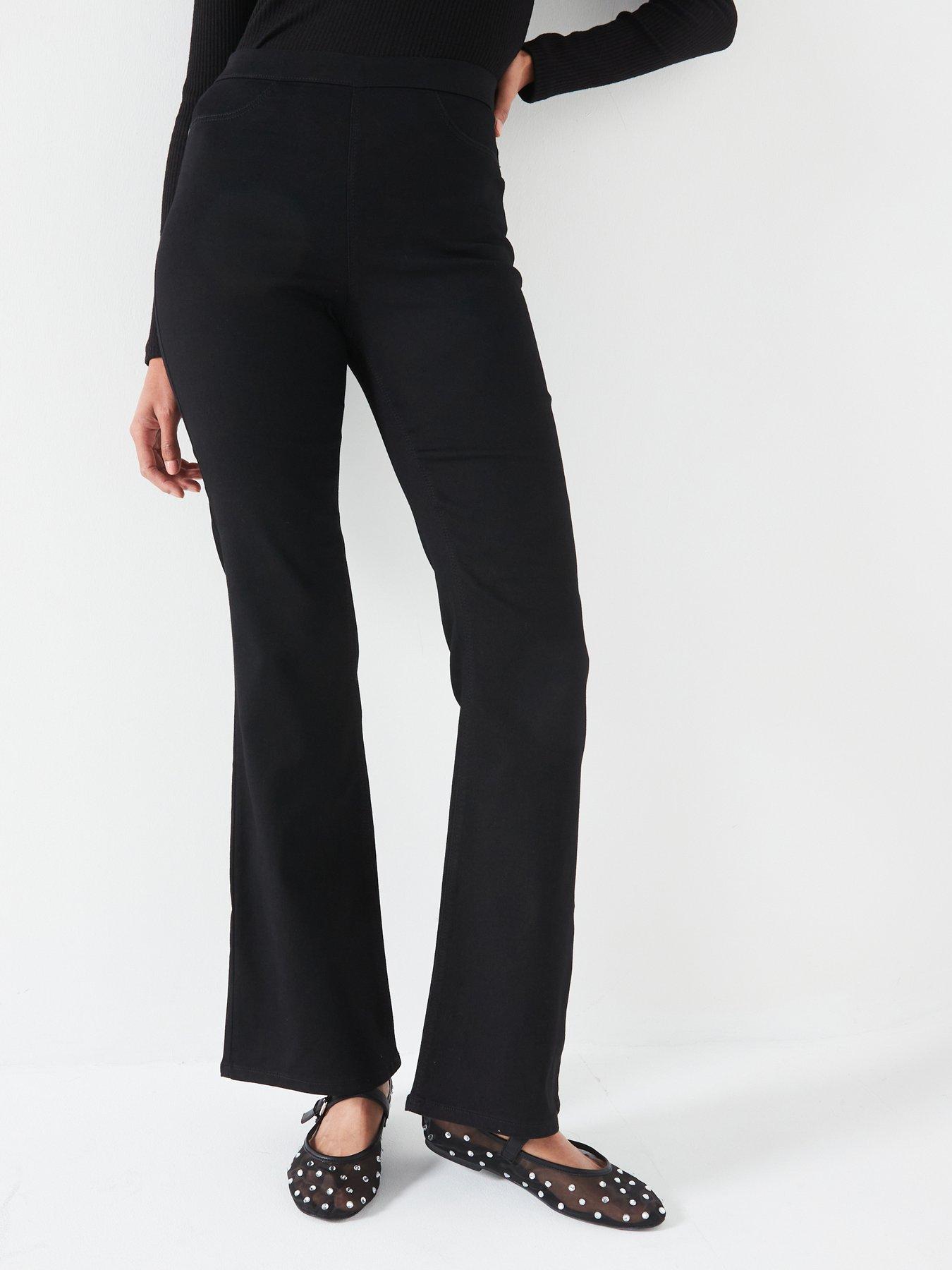 undefined Kickflare Jeggings - Black