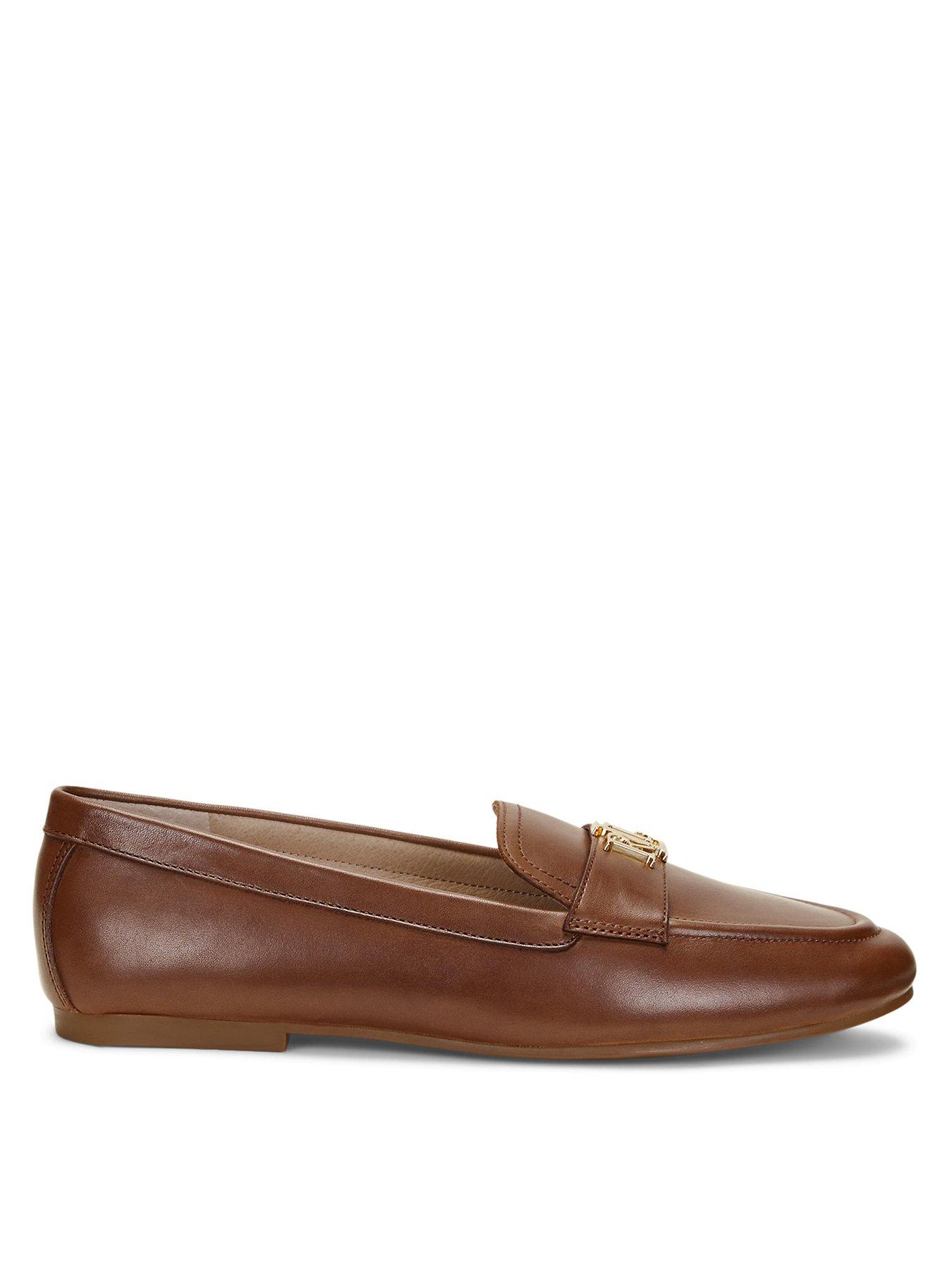 Lauren by Ralph Lauren Averi Flat Loafers Brown Very
