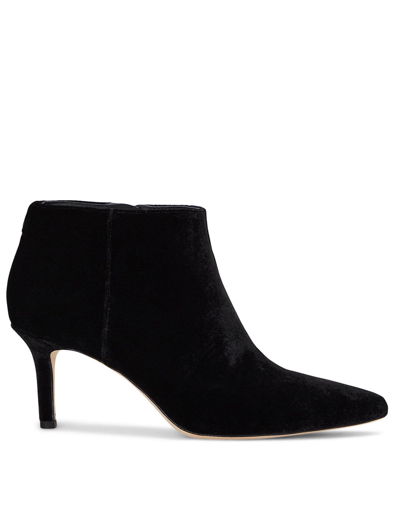 Lauren by Ralph Lauren Lizie Ankle Boots Black Very