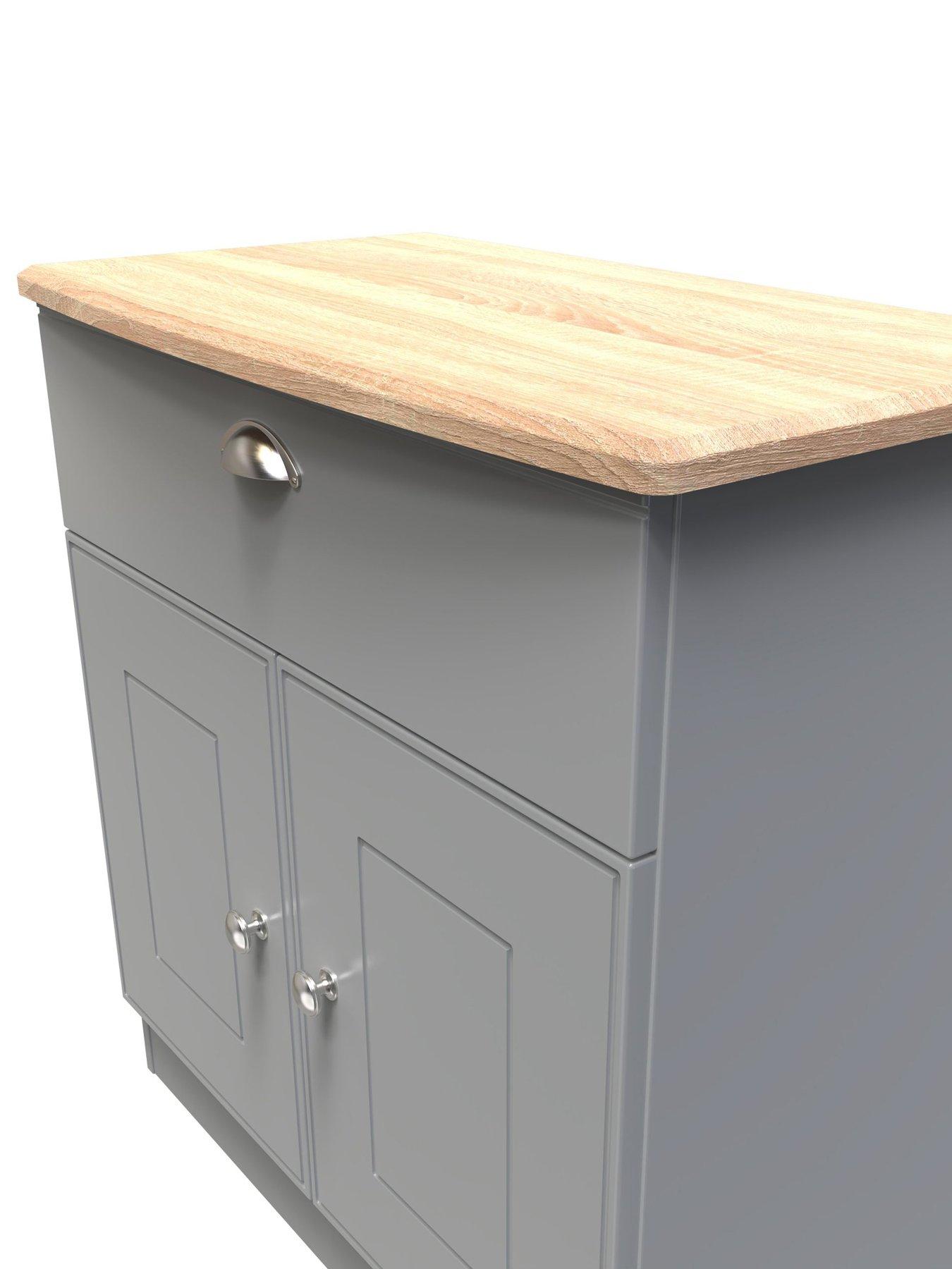 Image 4 of 7 of SWIFT Tivoli Ready Assembled 2 Door, 1 Drawer Compact Sideboard