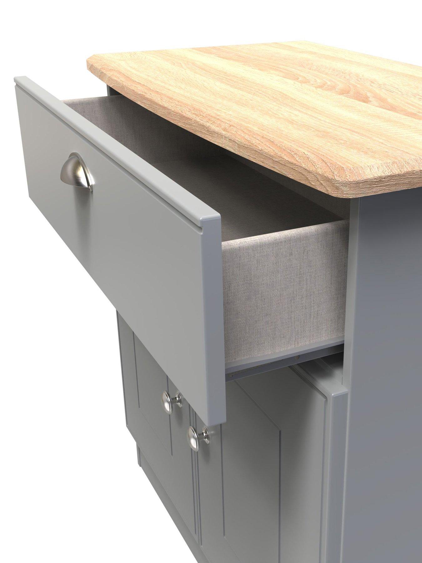 Image 5 of 7 of SWIFT Tivoli Ready Assembled 2 Door, 1 Drawer Compact Sideboard