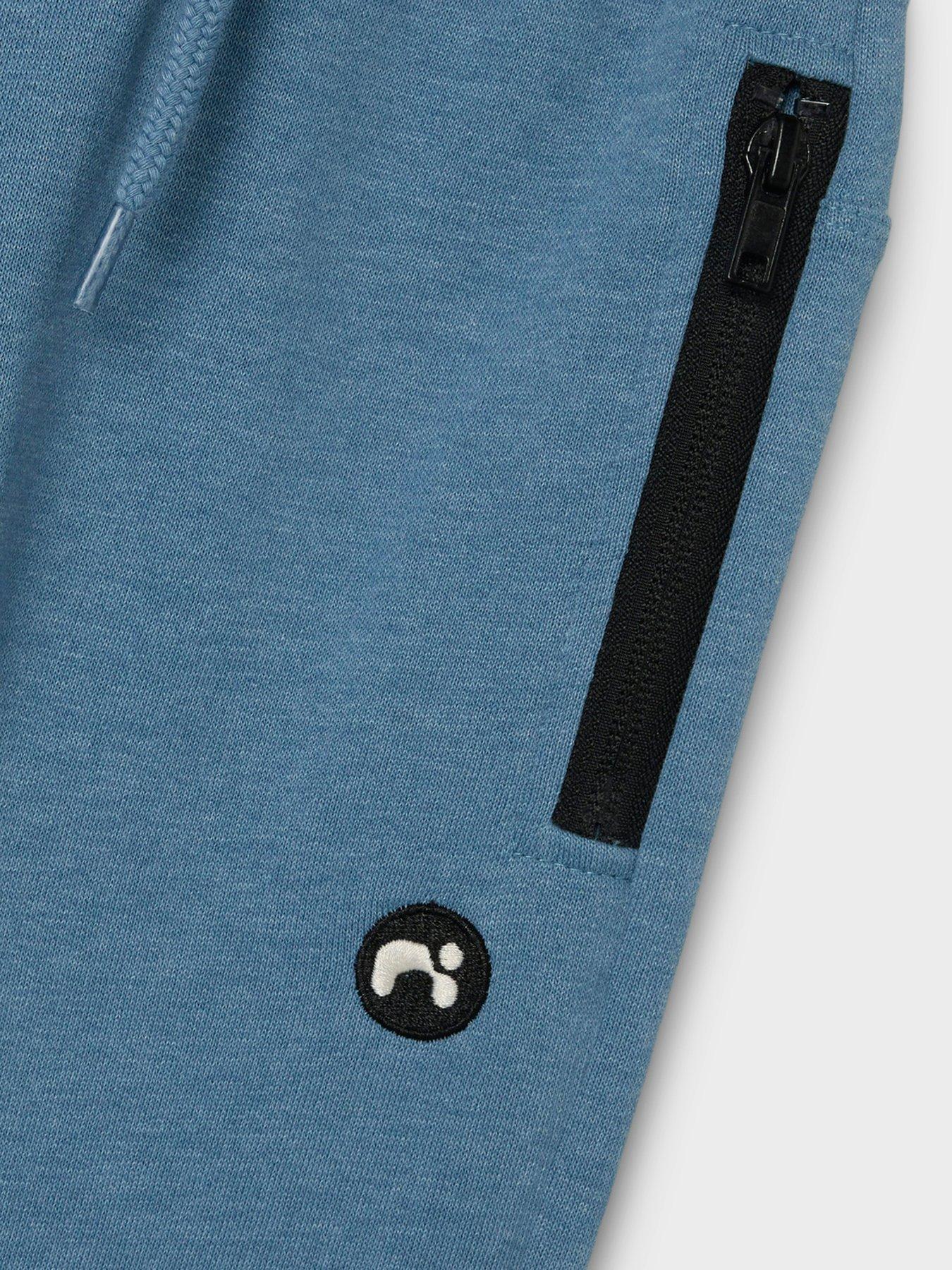 Image 5 of 5 of Name It Boys Logo Joggers - Coronet Blue