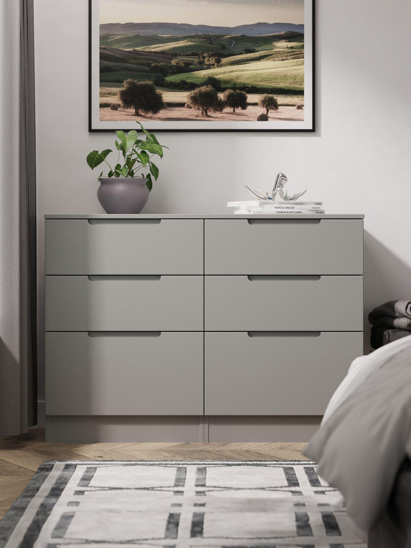 undefined Florence Ready Assembled 6 Drawer Chest
