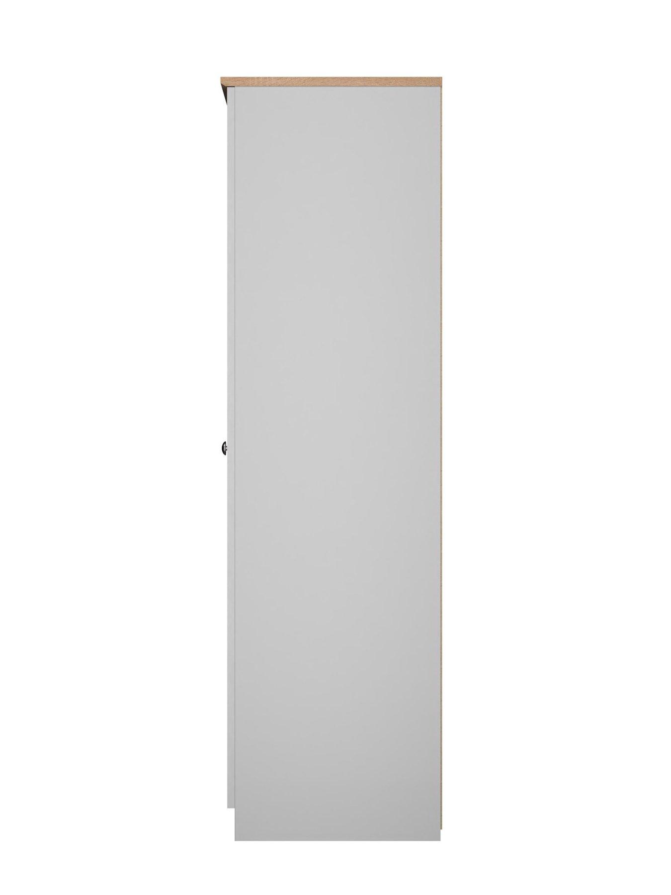 Image 7 of 7 of SWIFT Sydney Part Assembled Tall 3 Door Mirrored Wardrobe