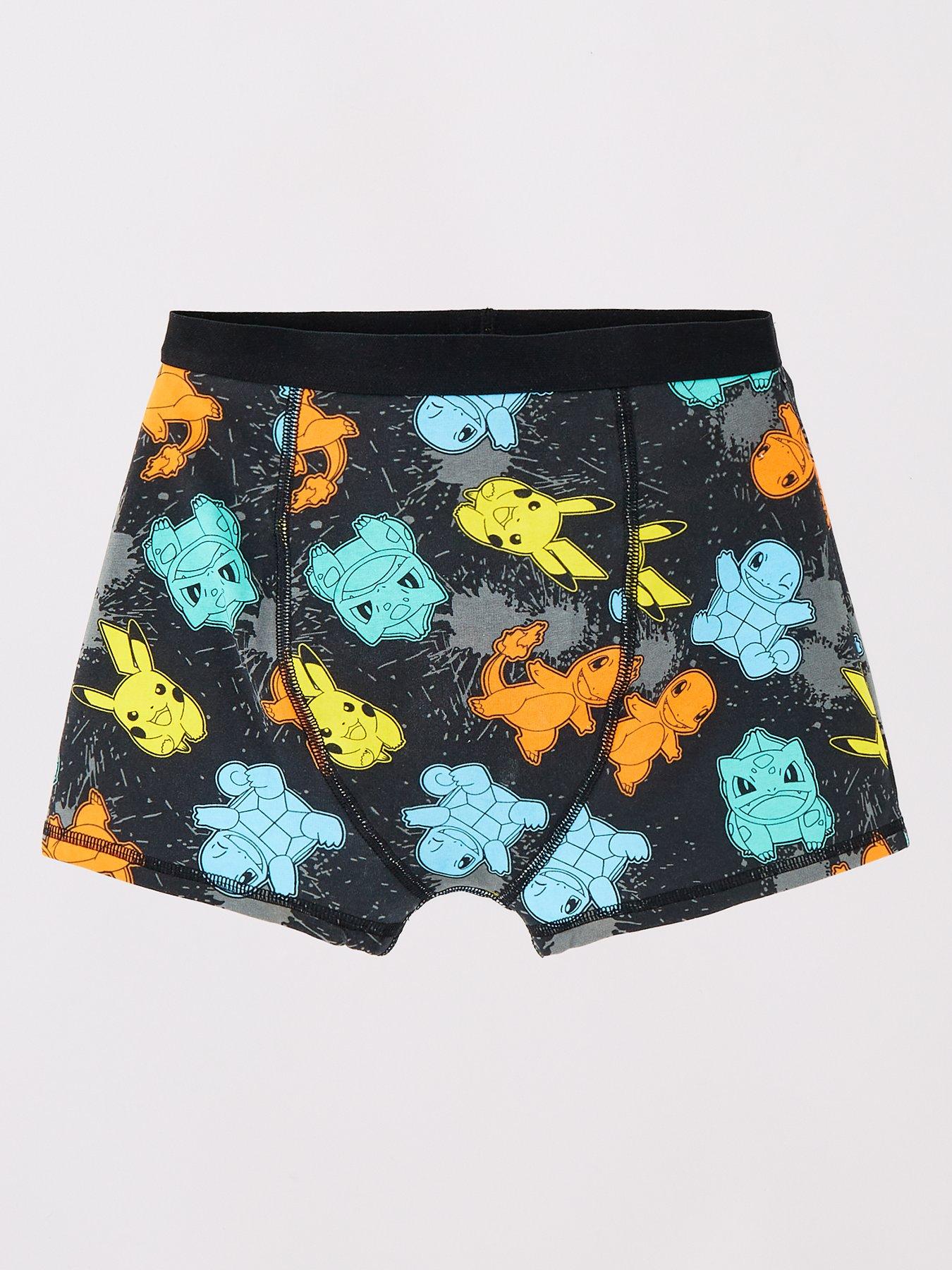 Image 3 of 5 of Pokemon 3 Pack Pokemon Boxer Trunks - Multi