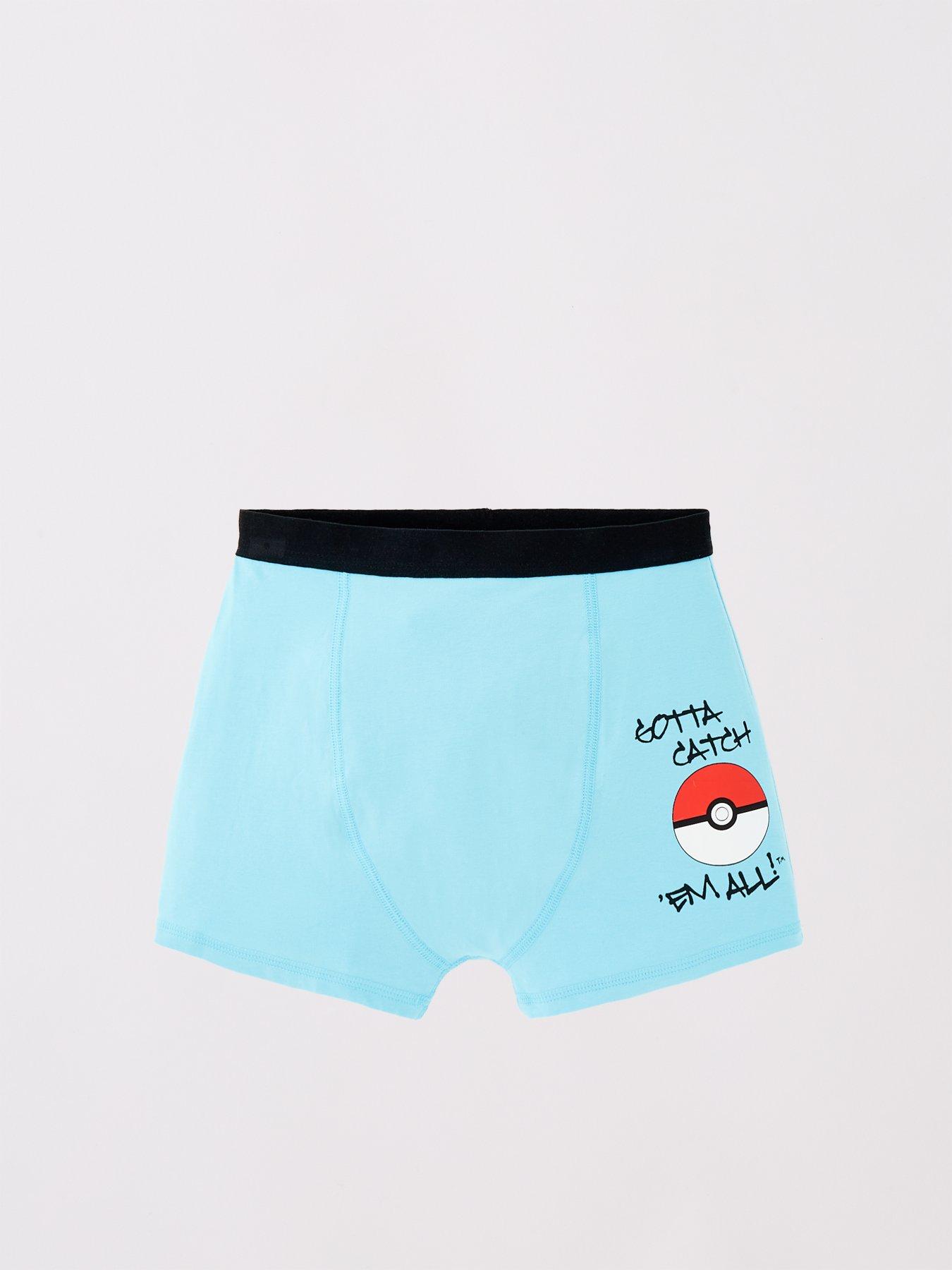 Image 4 of 5 of Pokemon 3 Pack Pokemon Boxer Trunks - Multi