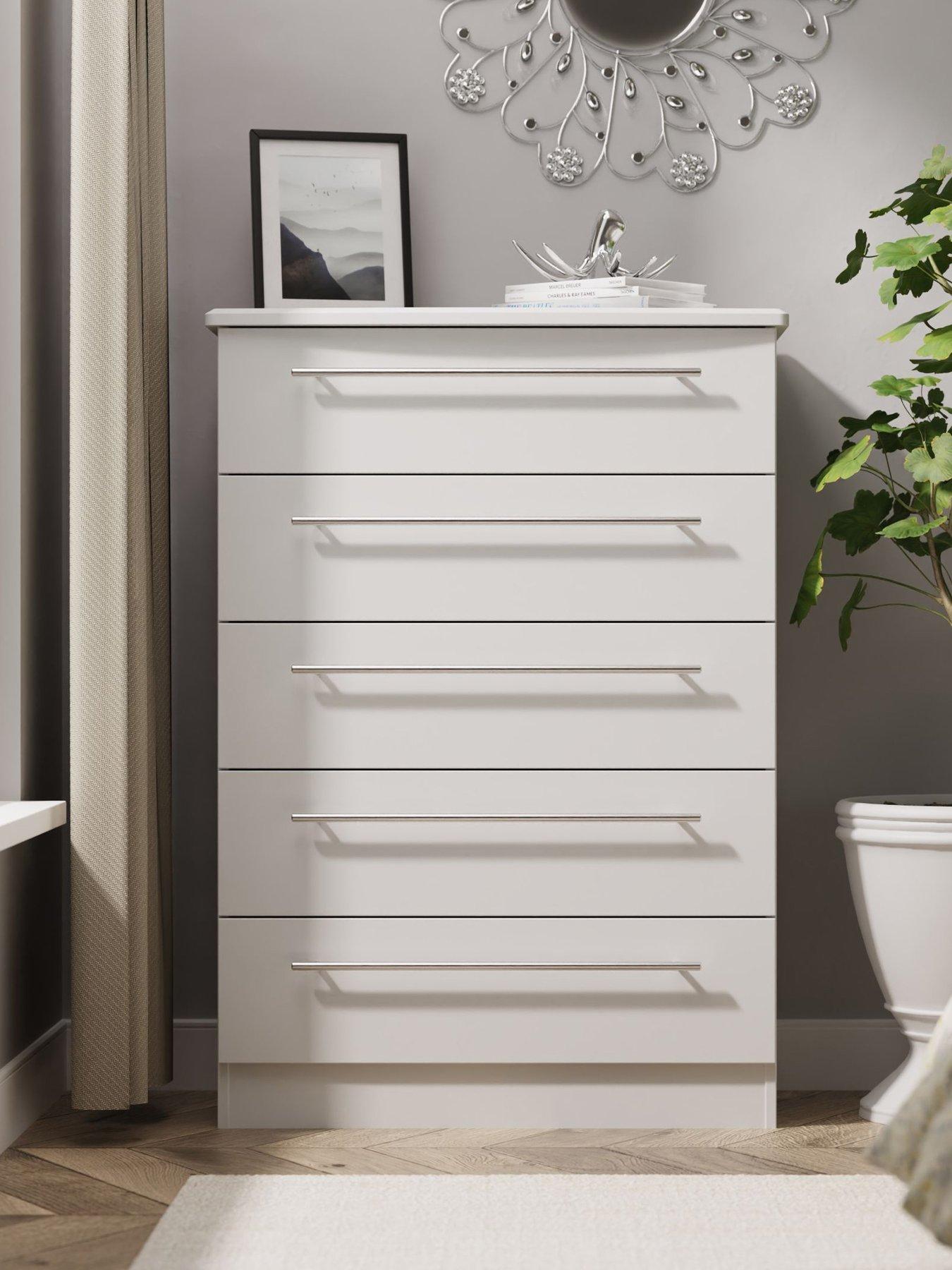 undefined Oxford Ready Assembled 5 Drawer Chest