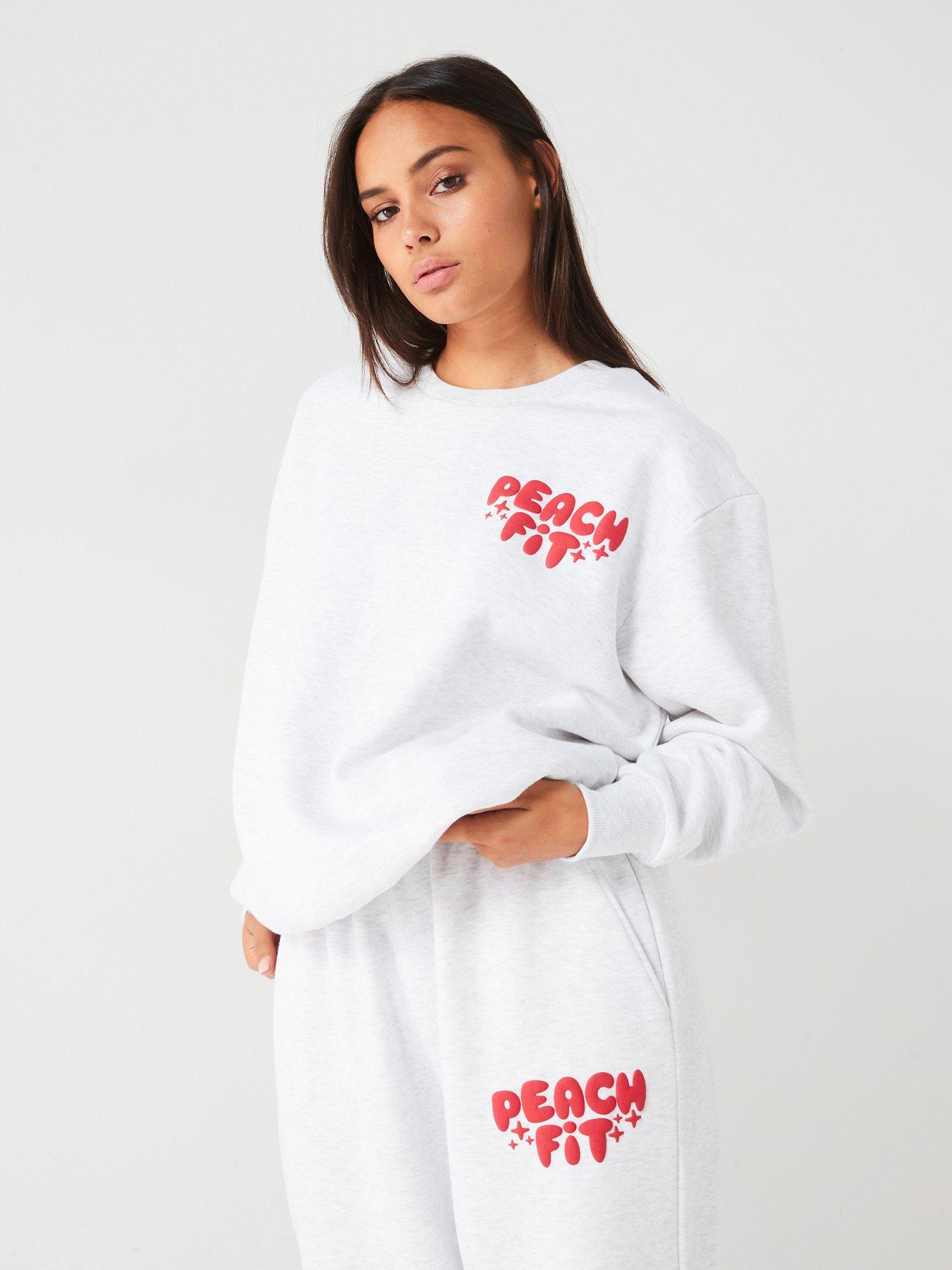 Hoodies Sweatshirts peach fit XL Women Very