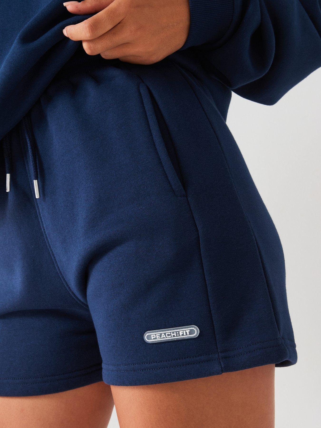 Image 4 of 4 of Peach Fit Womens Zavia Short - Navy
