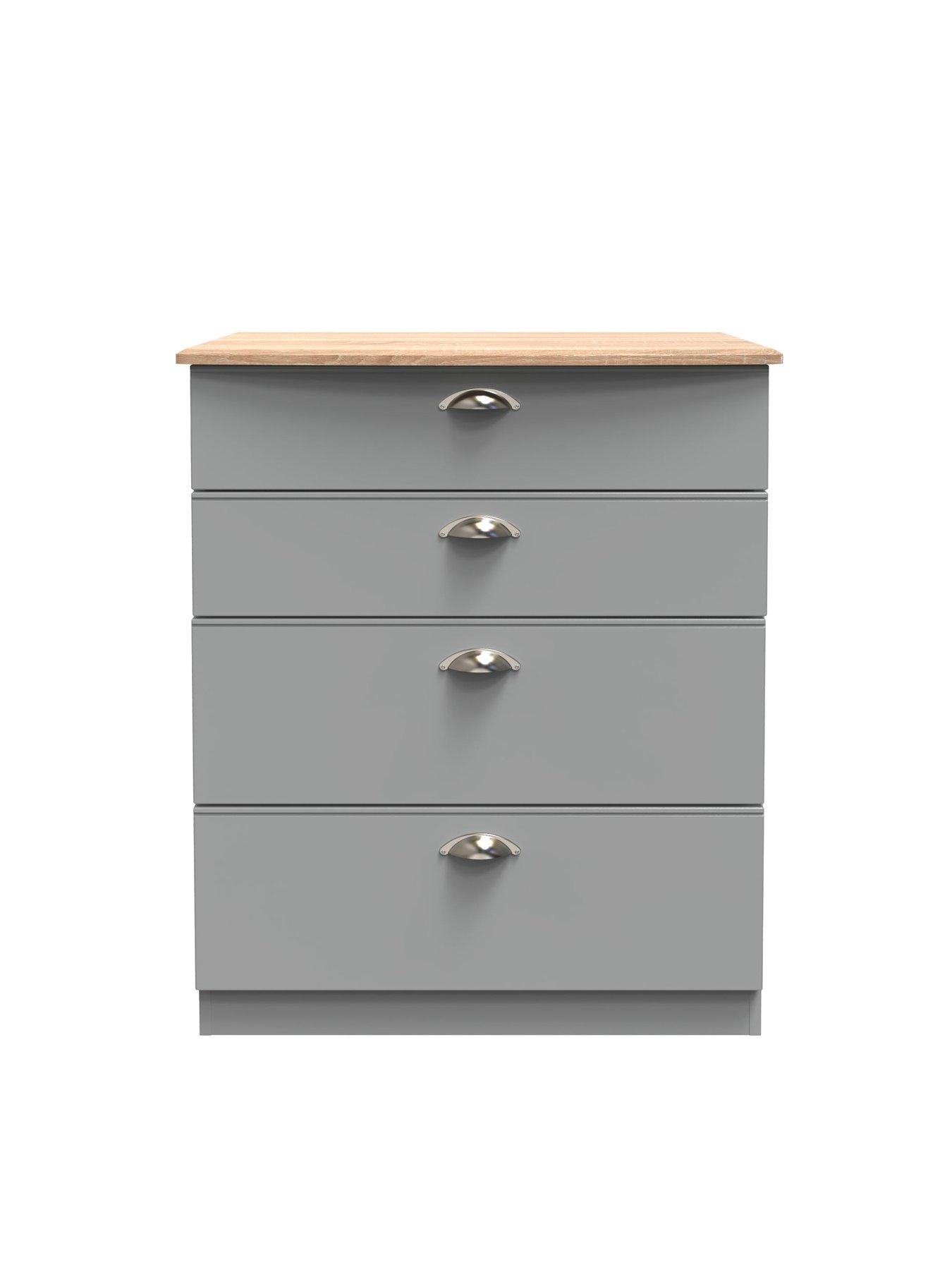 undefined Tivoli Ready Assembled 4 Drawer Chest