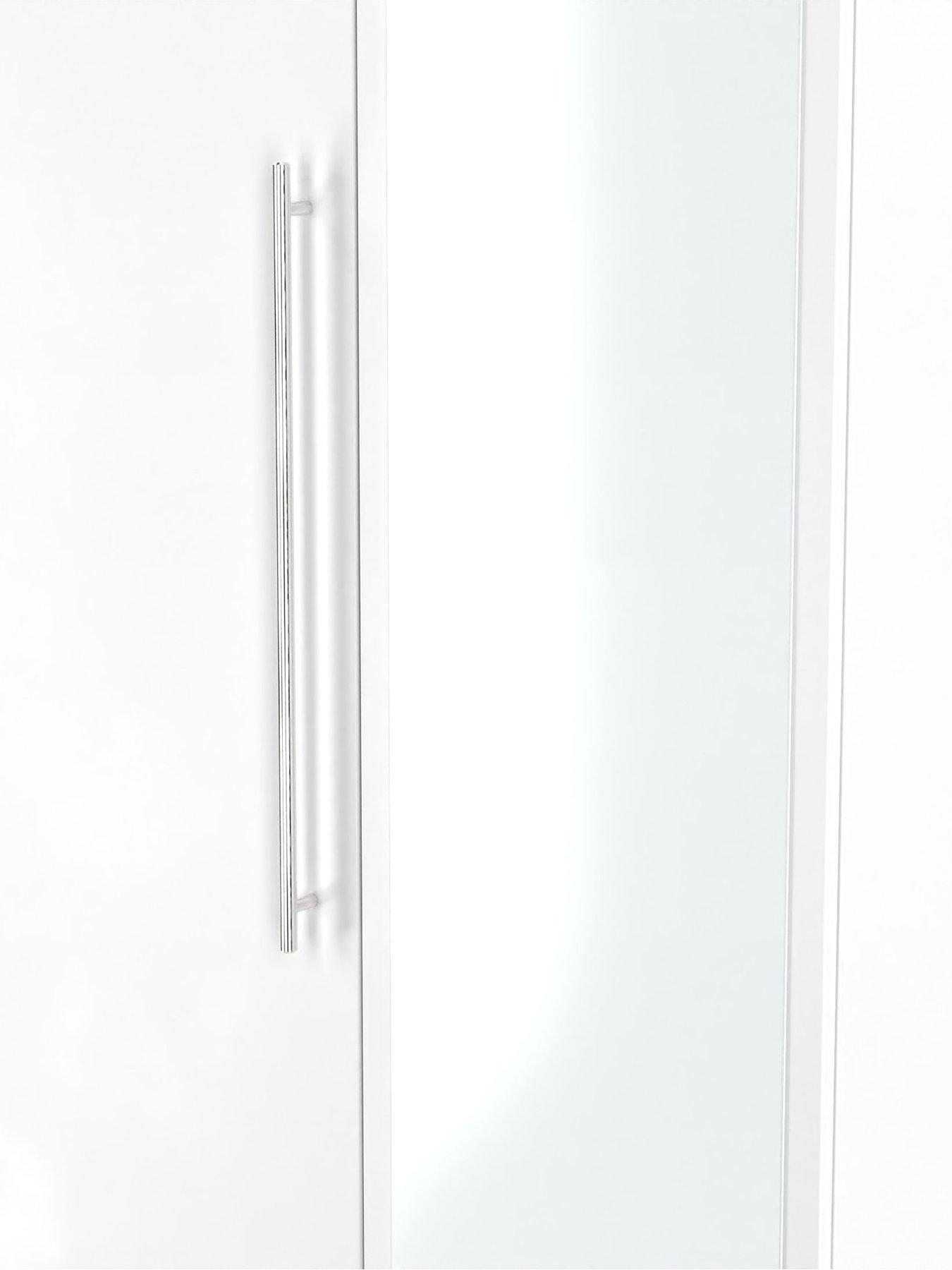 Image 4 of 6 of SWIFT Oxford Ready Assembled 2 Door Mirrored Wardrobe